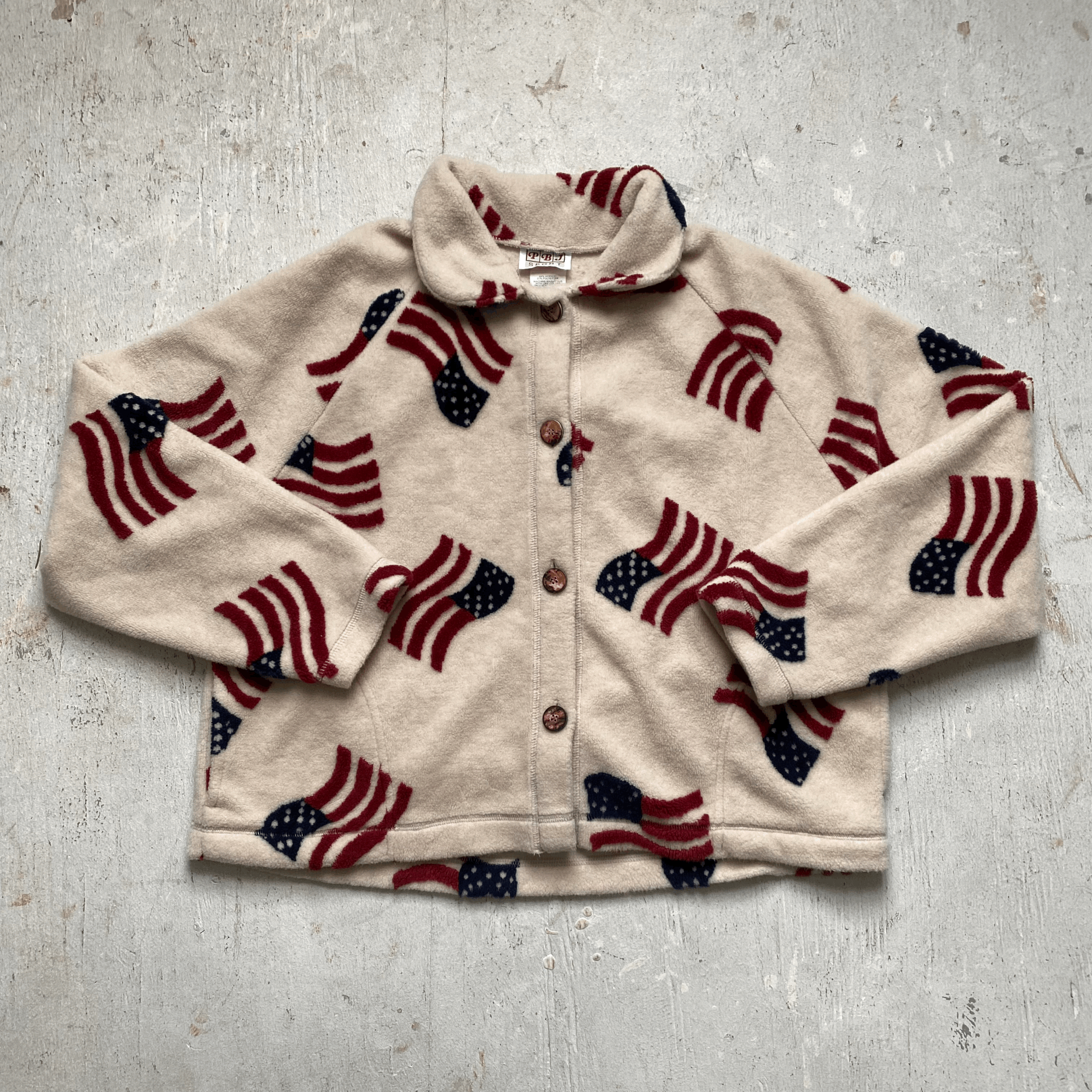 American Flag Fleece - Large