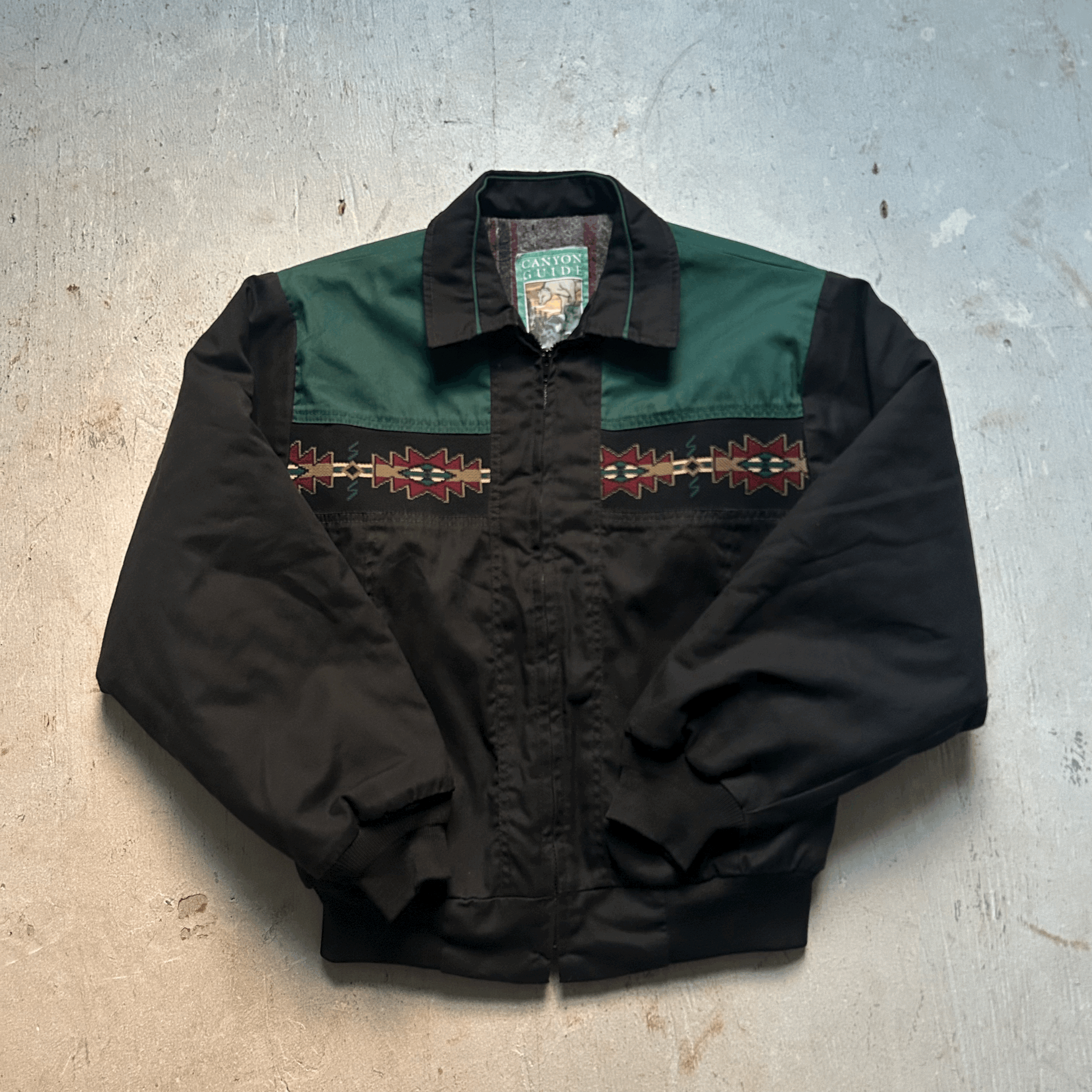 Forest Green Cowboy Jacket - Medium
