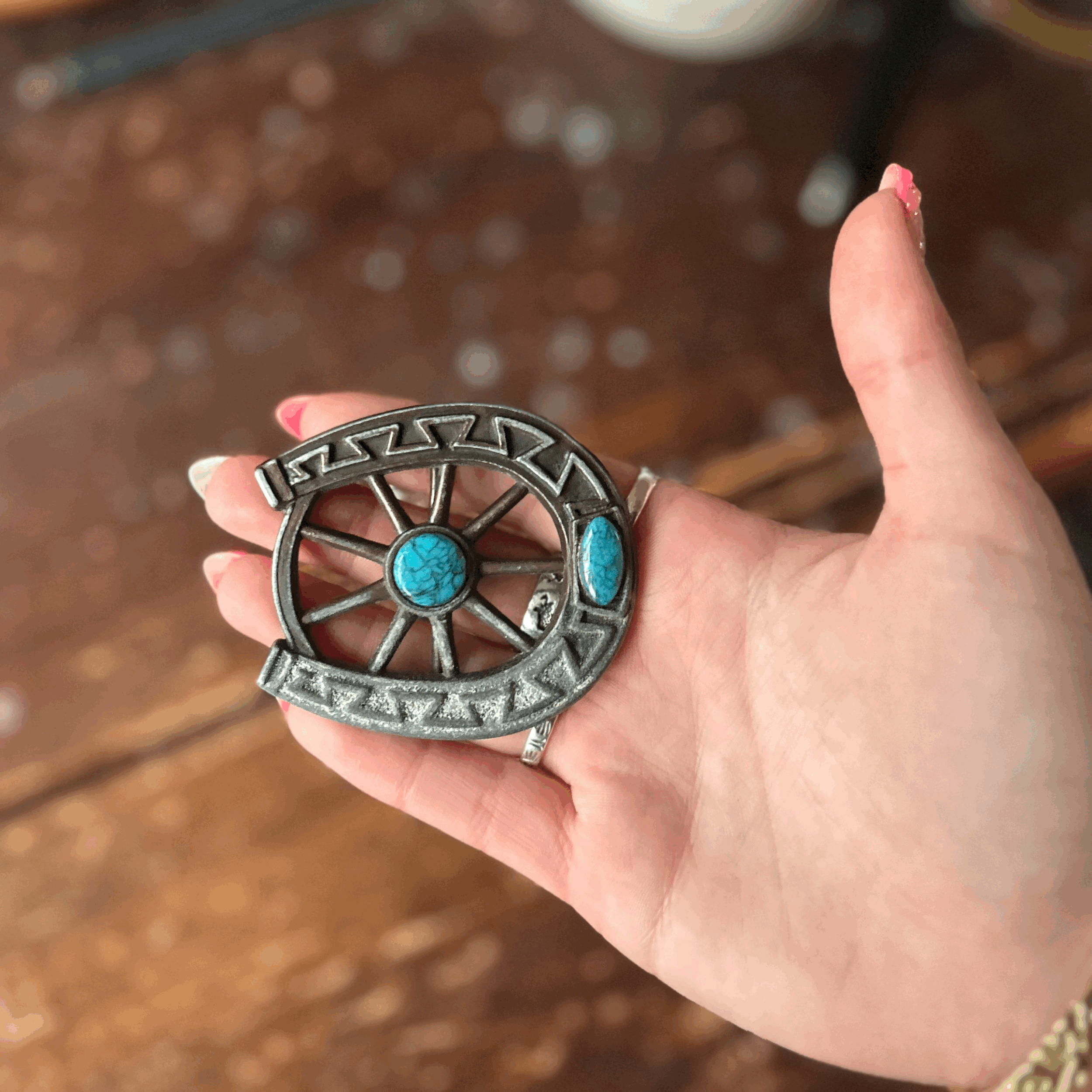 Horseshoe Belt Buckle