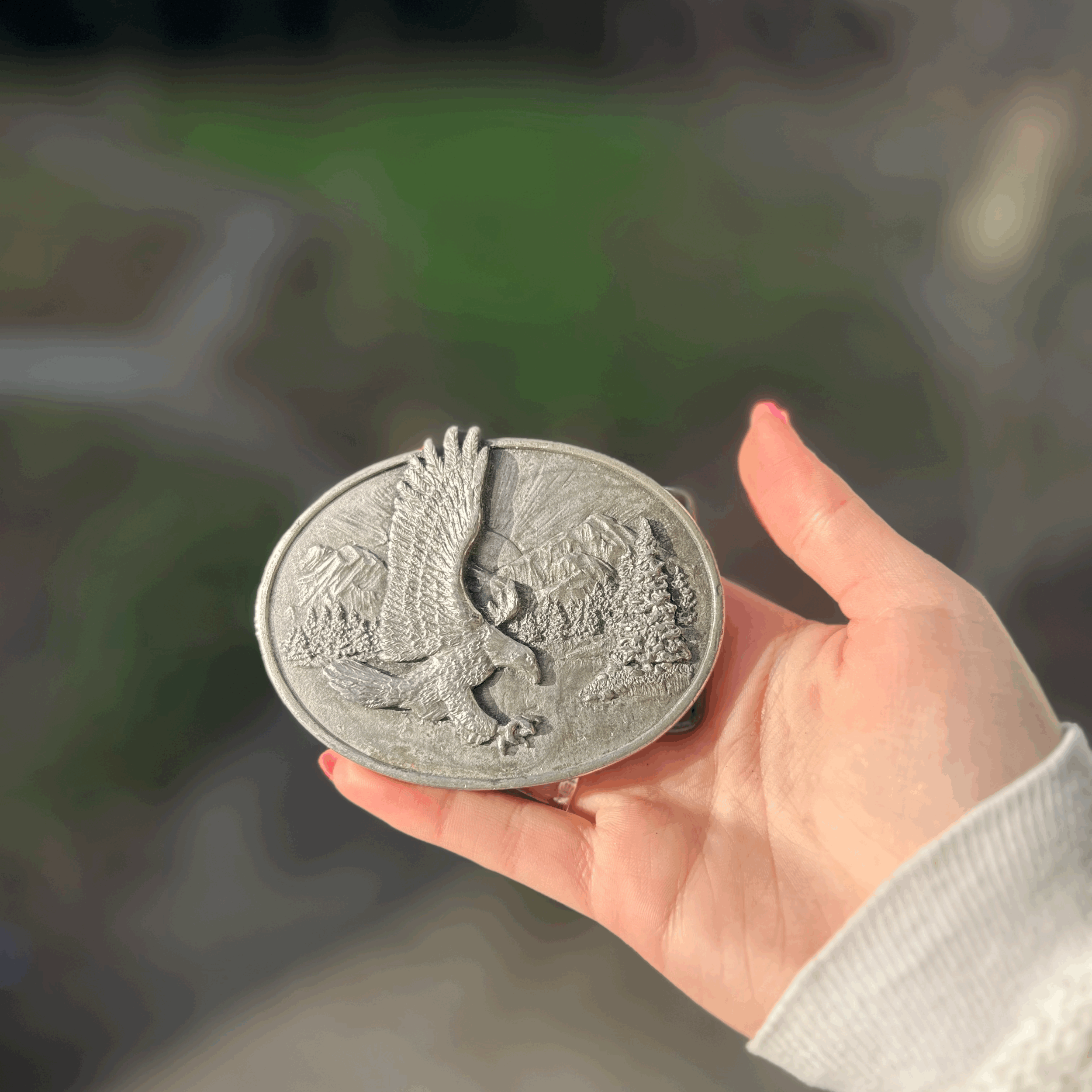 Eagle Mountain Vintage Belt Buckle