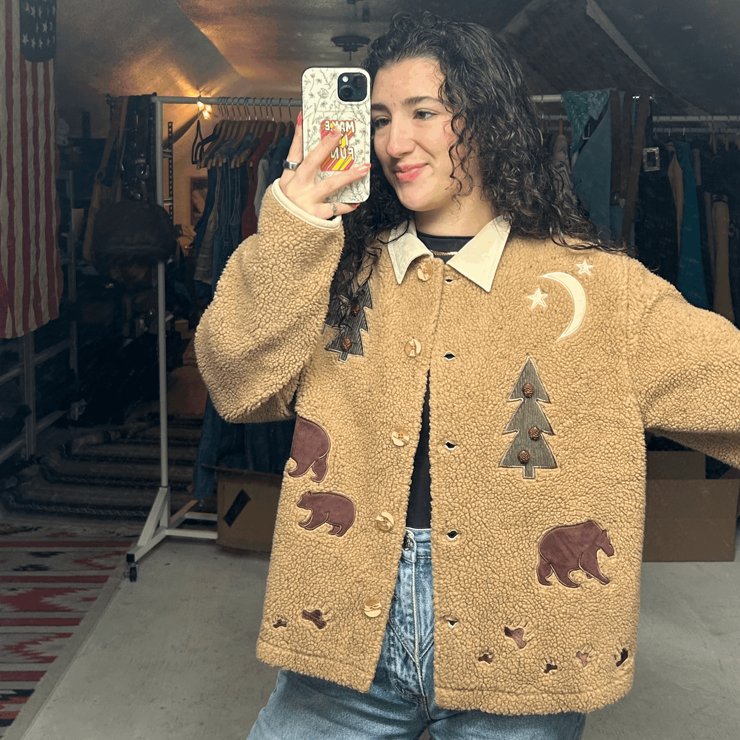 Grizzly Bear Fleece - Large