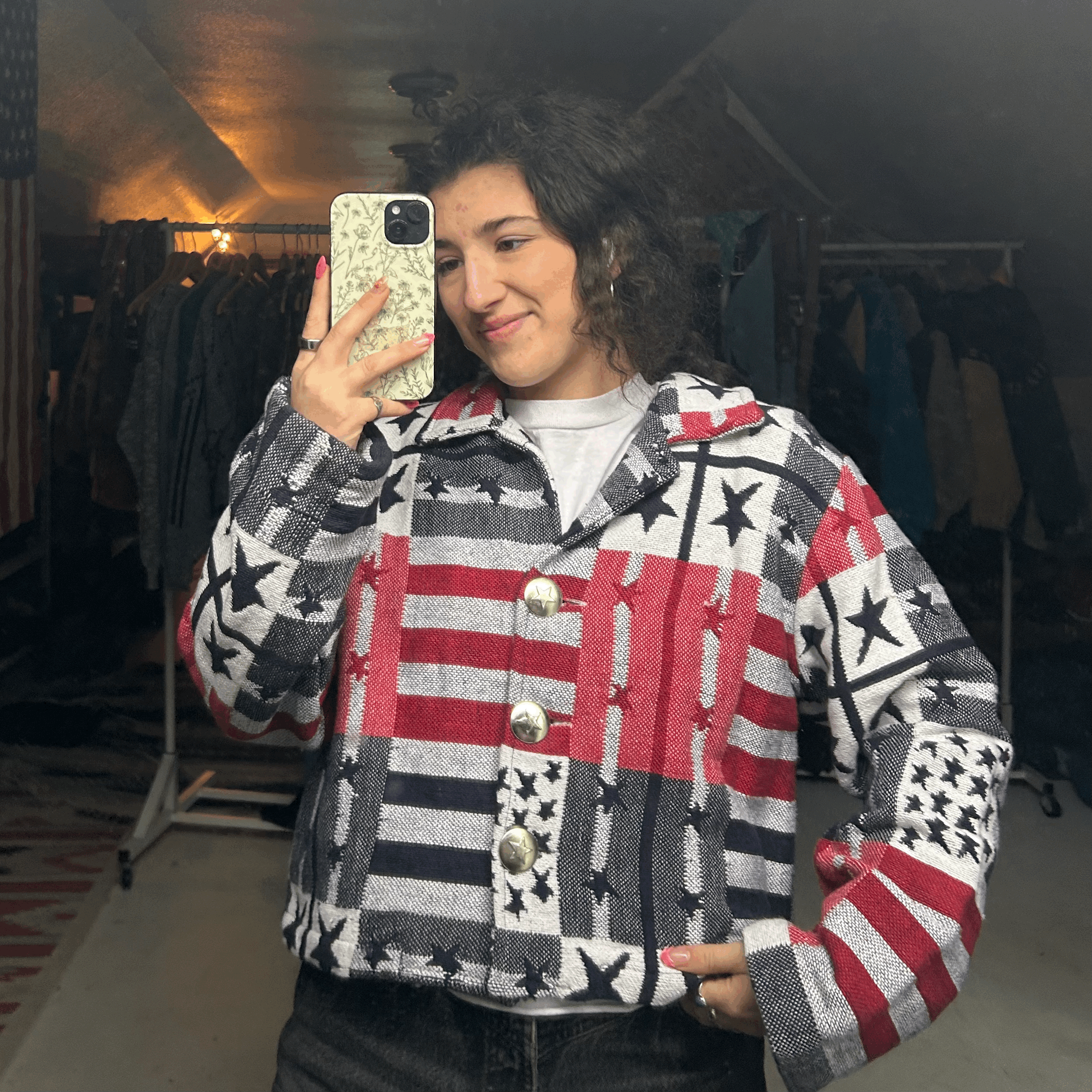 Don't Mess With Texas Cowgirl Jacket - Large