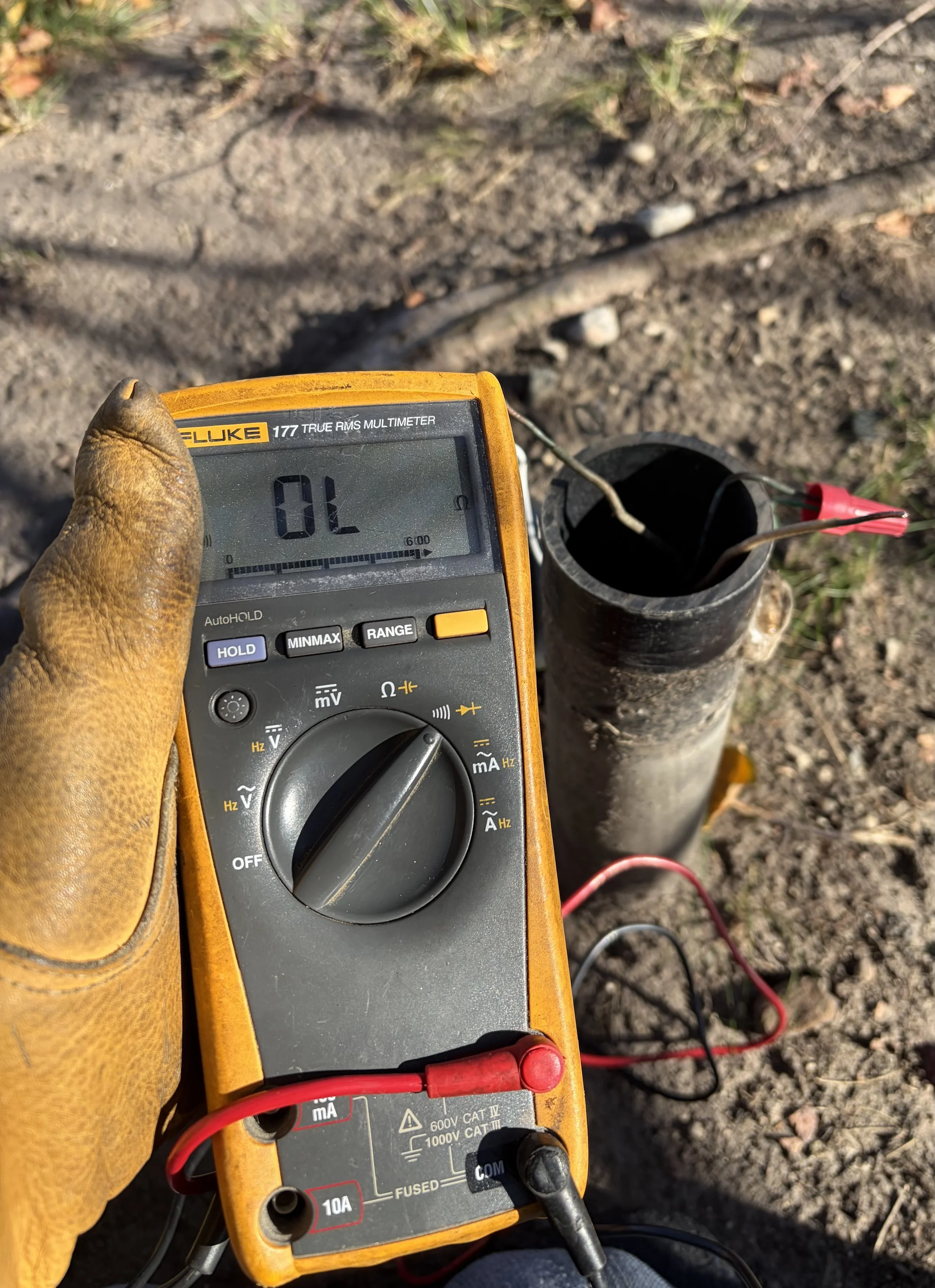Electrical repairs and troubleshooting to find an underground short