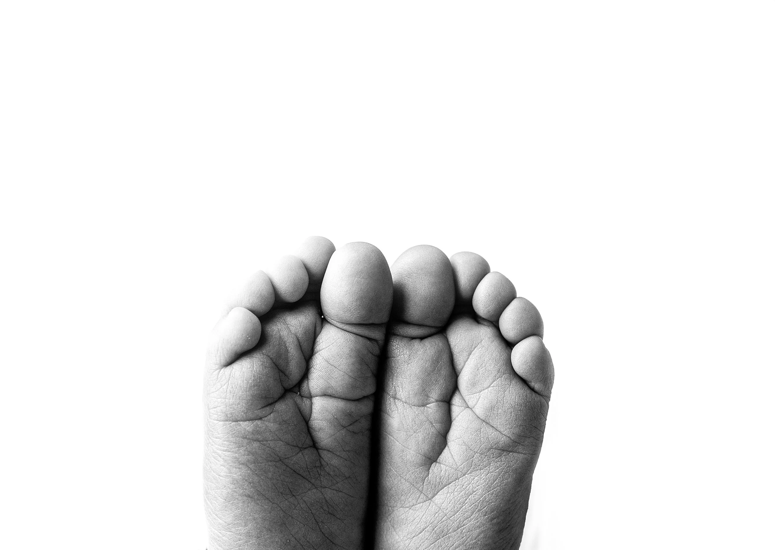 Newborn detail photo tiny toes — Southwest Louisiana newborn photography