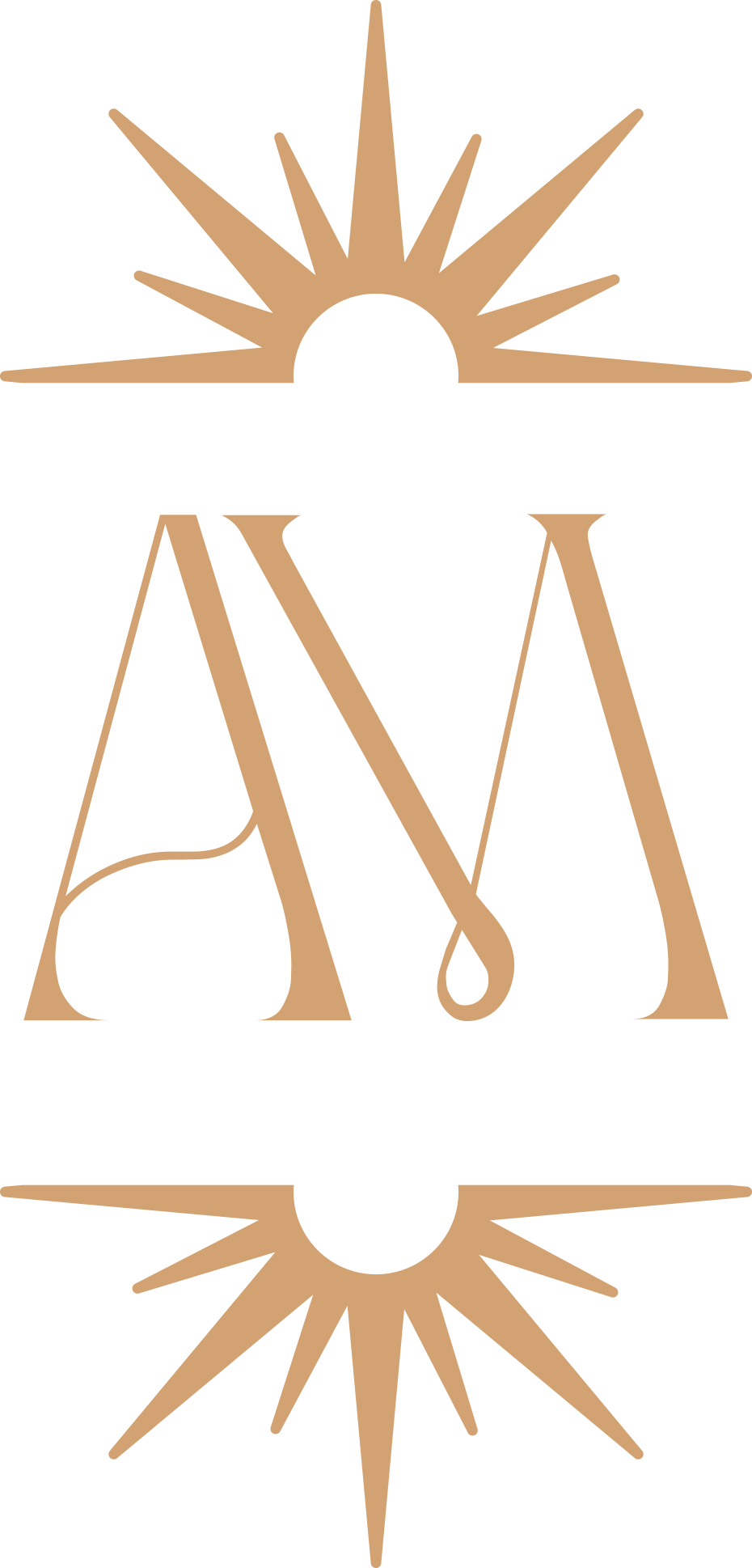 Design featuring scales and sunbursts in tan color, with the word "Justice" written beneath the scales.