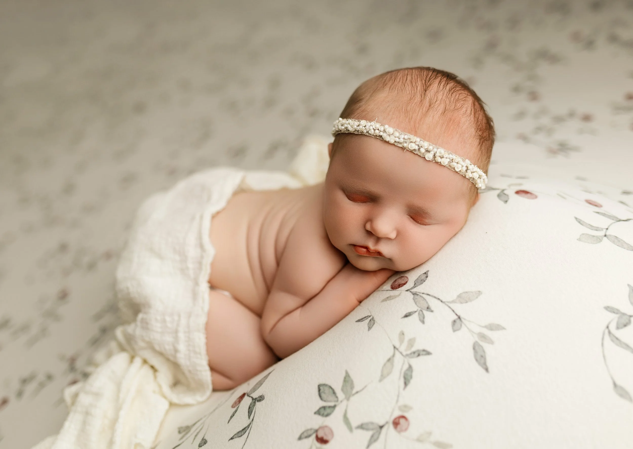 studio newborn session near Lake Charles”