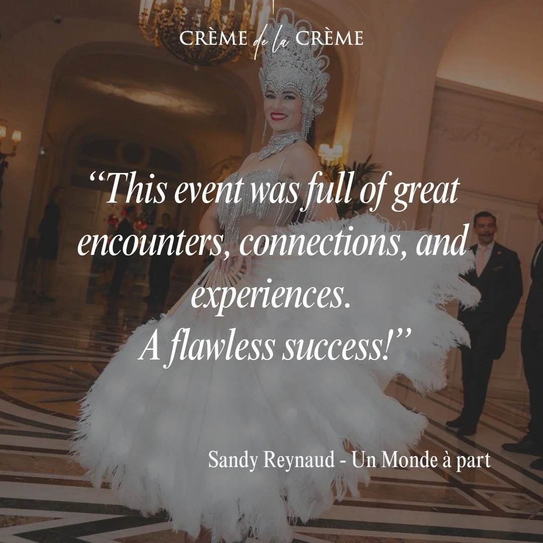 ✨ &ldquo;This event was full of great encounters, connections, and experiences.
A flawless success!&rdquo;

Thank you @sandy.reynaud for this wonderful feedback.

Creating meaningful encounters, strengthening genuine connections and curating memorabl