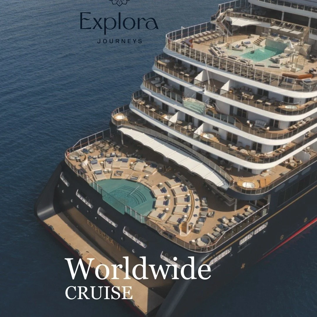 @explorajourneys &ndash; Luxury Ocean Travel

Launched in 2023 by the Aponte family, @explorajourneys redefines ocean travel with a refined, boutique-style approach to cruising. 

Designed by super-yacht specialists, its ships offer spacious suites, 