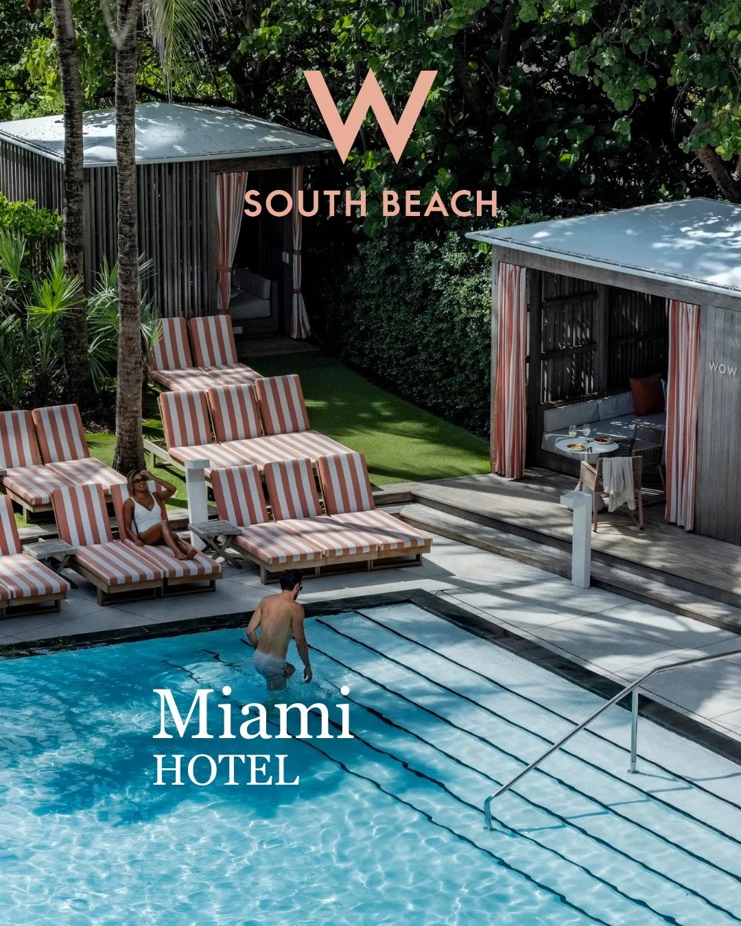 @wmiamihotel &ndash; Bold Luxury on the American Riviera 🌴✨

W South Beach is inspired by Miami Beach's evolution as the "American Riviera." 

Our luxury hotel in Miami Beach, FL, is infused with thoughtful design and comfortable luxury. 
