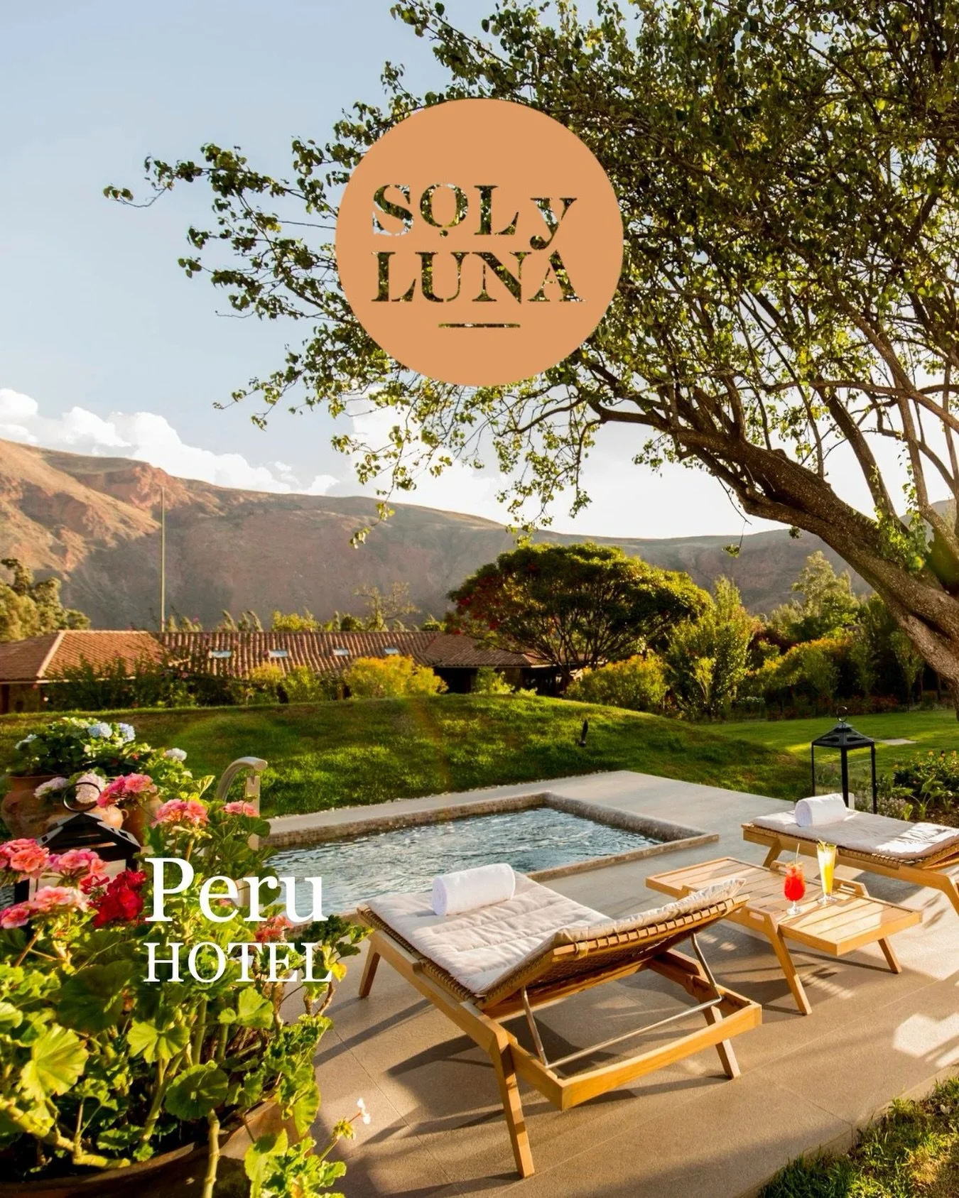 @solylunahotel - A Hidden Garden Retreat in the Sacred Valley ✨

Tucked away in Peru&rsquo;s Sacred Valley, Hotel Sol &amp; Luna is an intimate haven set within beautifully landscaped gardens filled with native flora. Its 43 private casitas offer a w
