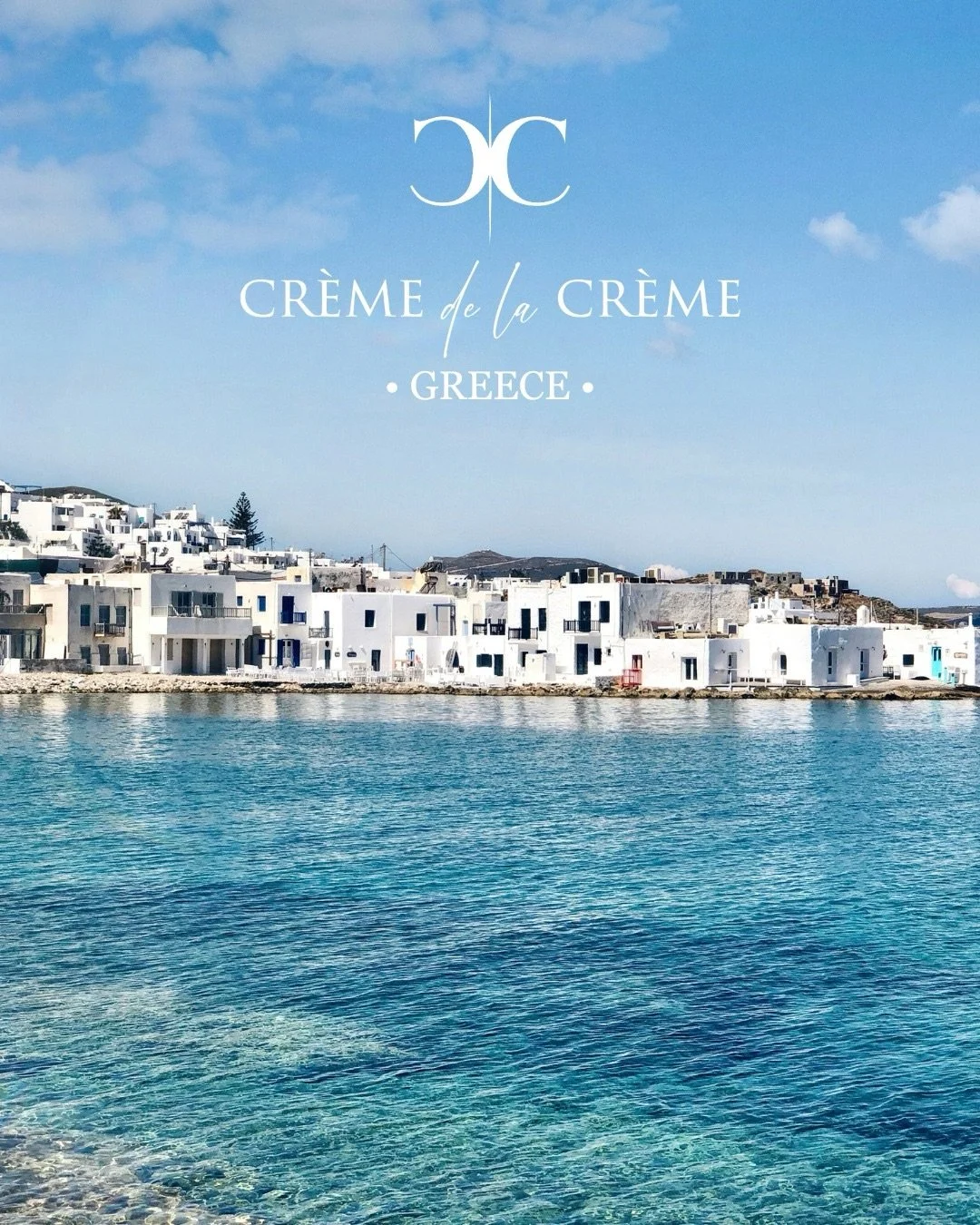 Discover a selection of hotels in Greece taking part in Cr&egrave;me de la Cr&egrave;me 2026.

Between azure seas, unspoiled coastlines, and Mediterranean refinement, Greece offers a timeless escape where luxury blends seamlessly with authenticity.

