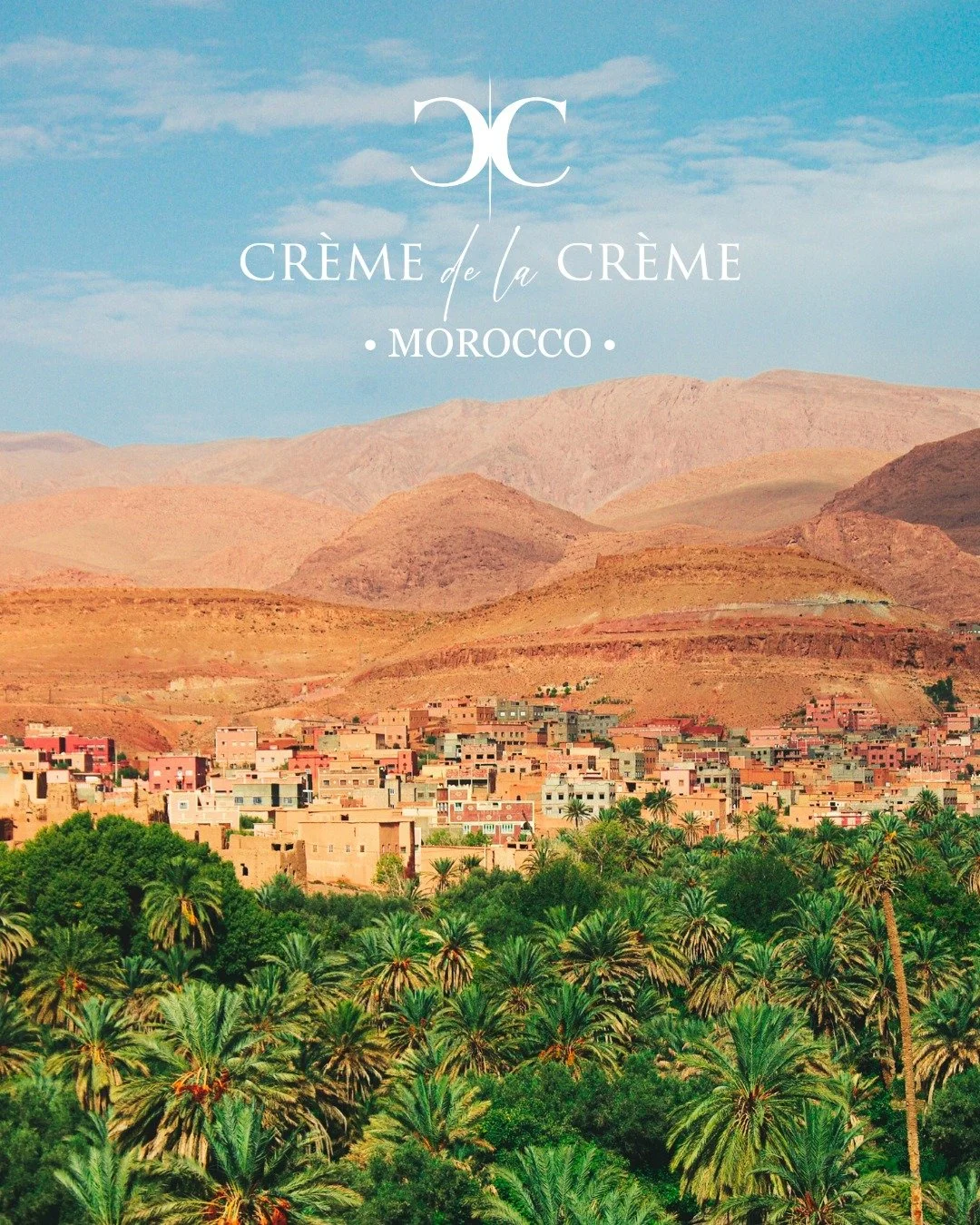 Discover Mandarin Oriental Marrakech taking part in Cr&egrave;me de la Cr&egrave;me 2026.

Between vibrant traditions, timeless architecture, fragrant gardens, and refined craftsmanship, Morocco offers an enchanting art of living where luxury and cul