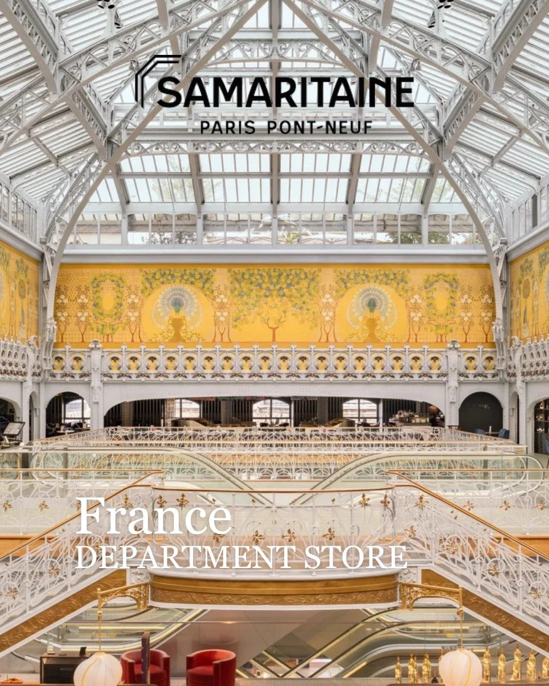 @samaritaineparis &ndash; Parisian Elegance Redefined ✨

Part of the prestigious LVMH group, Samaritaine may be the smallest of the grand department stores, and it is undeniably the most elegant.

It's a treasure trove boasting over 500 brands, from 