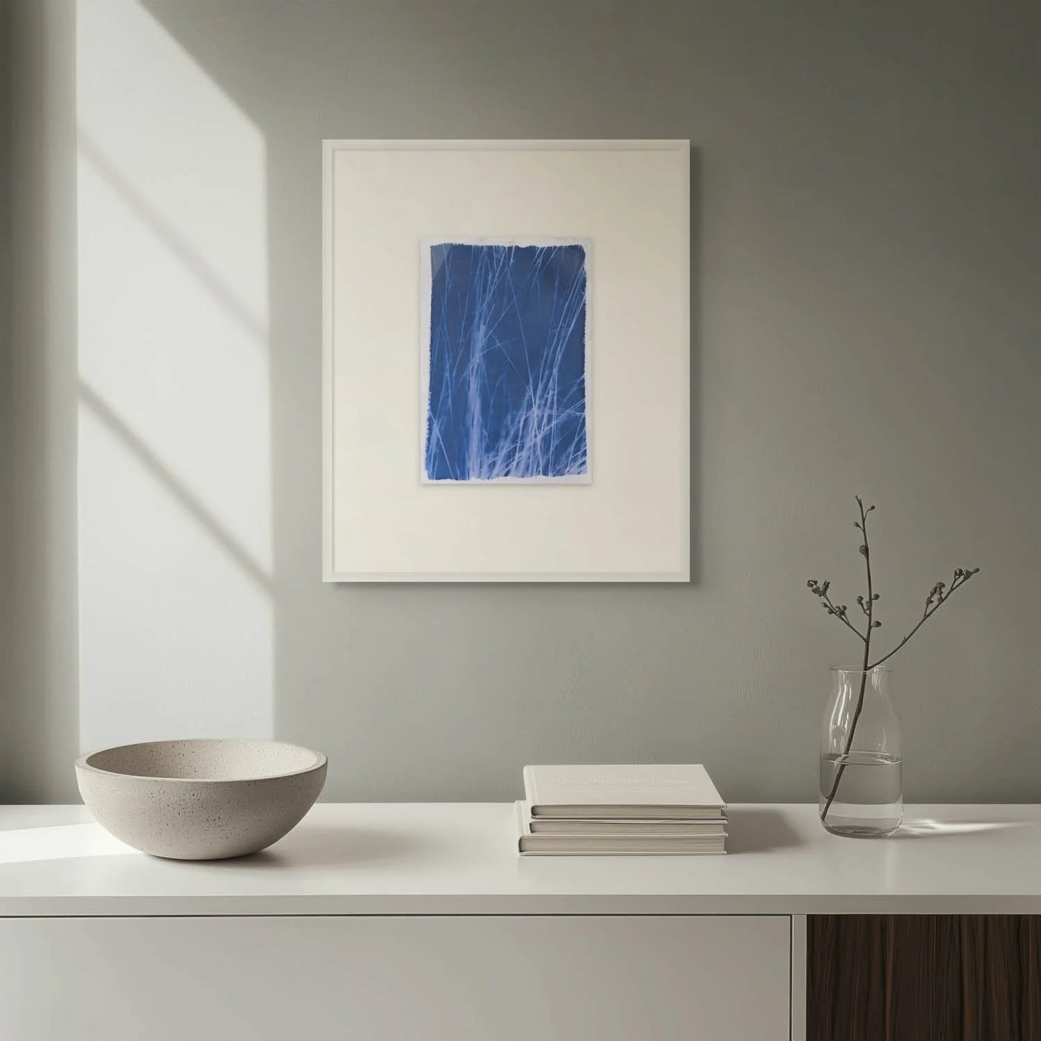 Elemental 3 Insitu
Environmental cyanotype, 2026
Unique Cyanotype Original
A3/ 11 × 16
Saddleworth Moor
Available - Enquire for pricing