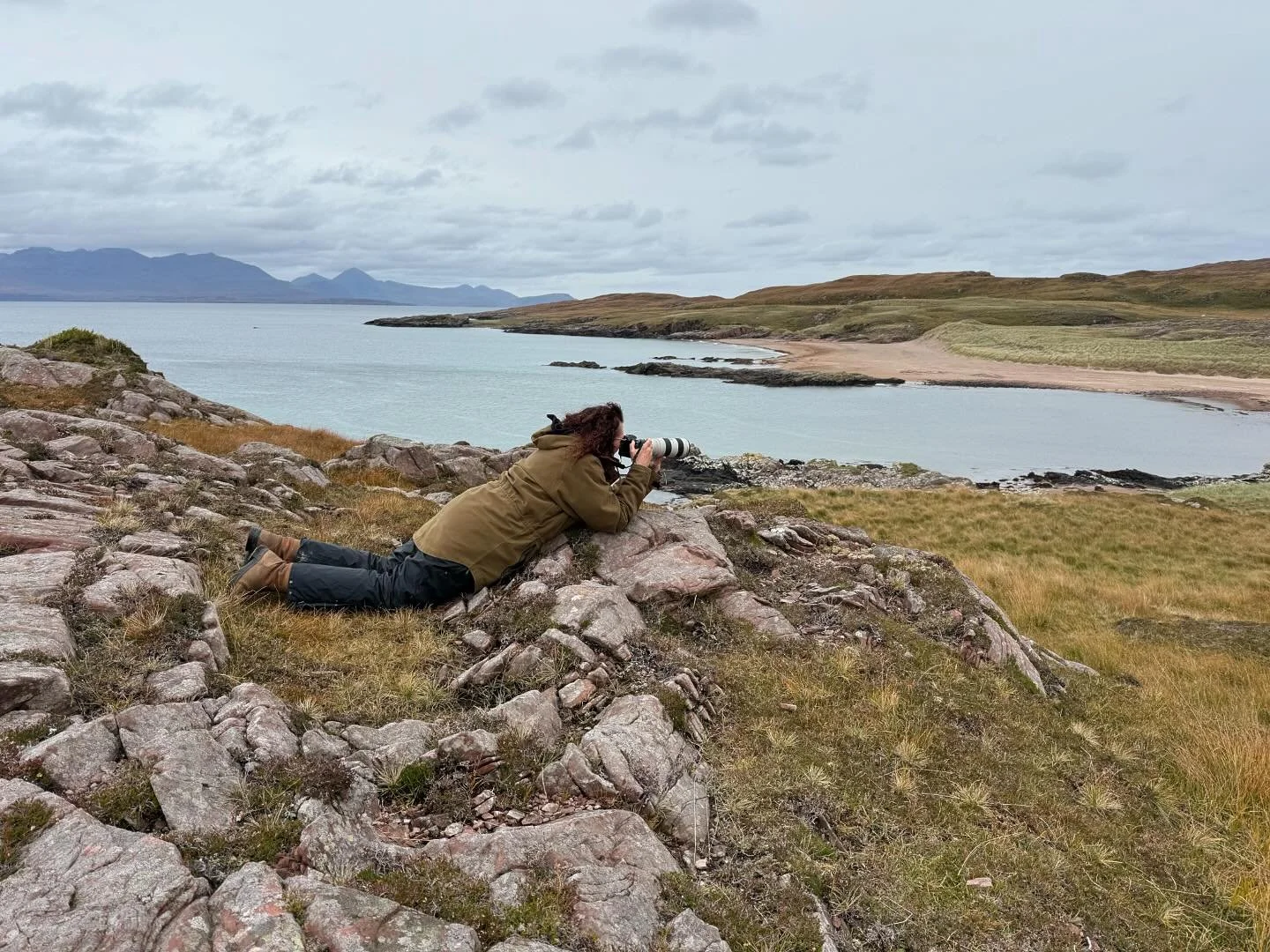 Last week I came back from a wonderful adventure to the breathtaking Isle of Rum to photograph beautiful Rum Ponies (Highland Ponies) for my book Wild Hearts.
After my trip, I was heading to the Holy Isle to continue photographing the  Eriskay ponies