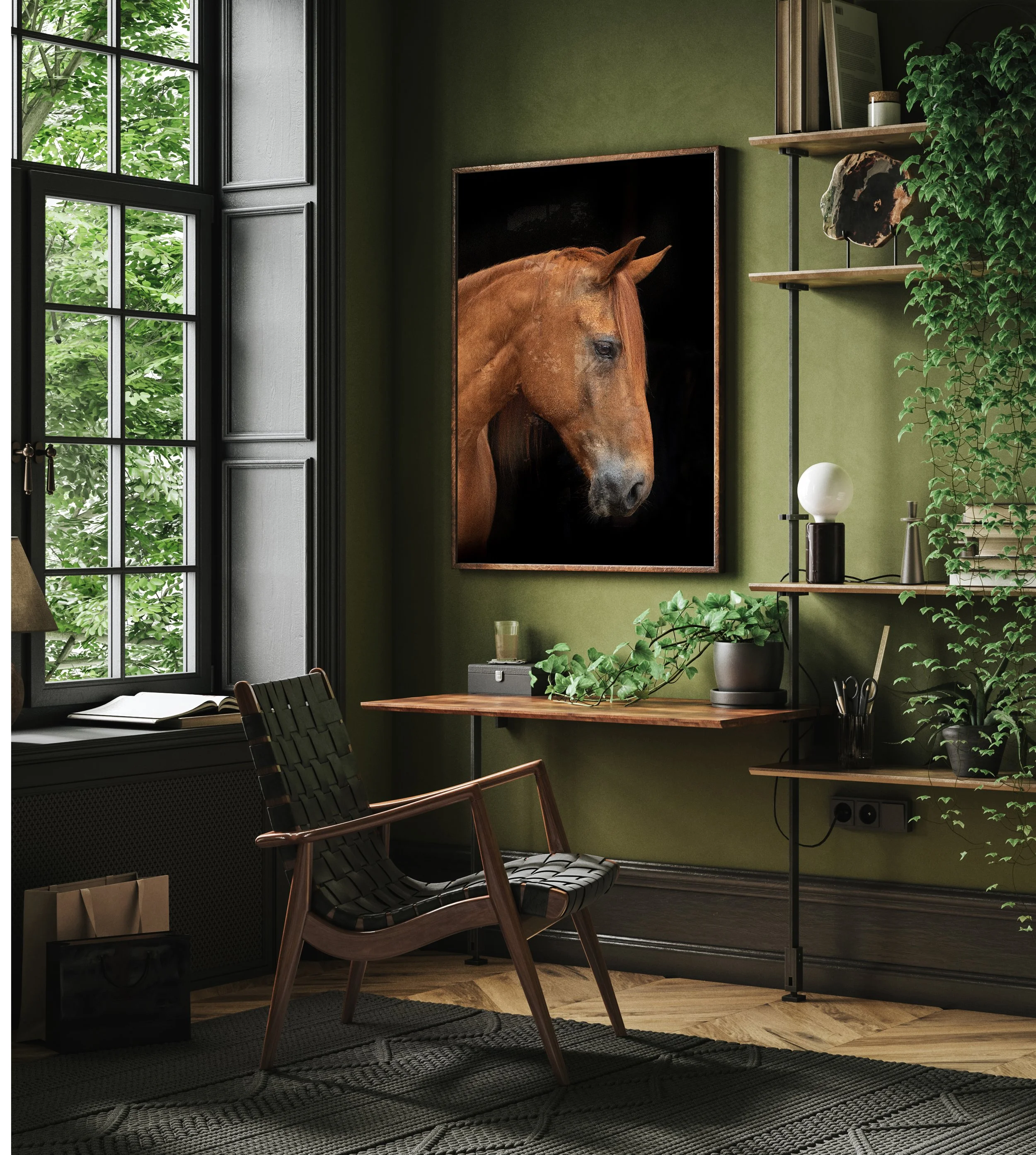 horse portrait-fine art horse photography