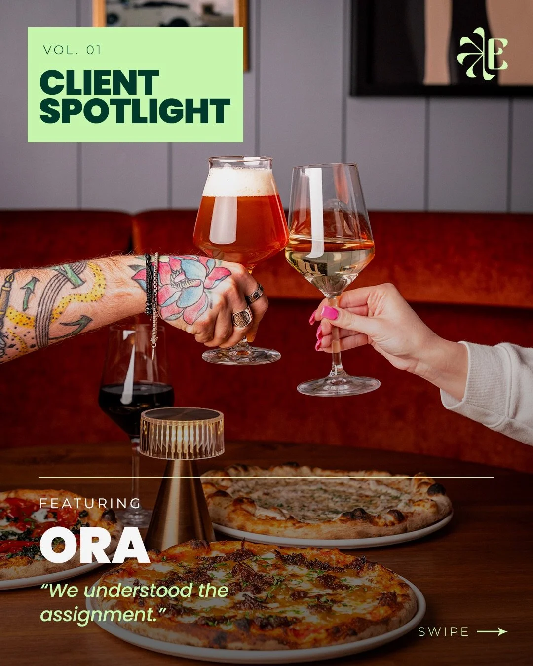 ORA Client Spotlight Vol 1

When a restaurant gets it right, it shows. @orainthedell is the kind of client that makes our job easy&mdash;because their food, their team, their whole vibe just works. we&rsquo;ve been building their story across socials