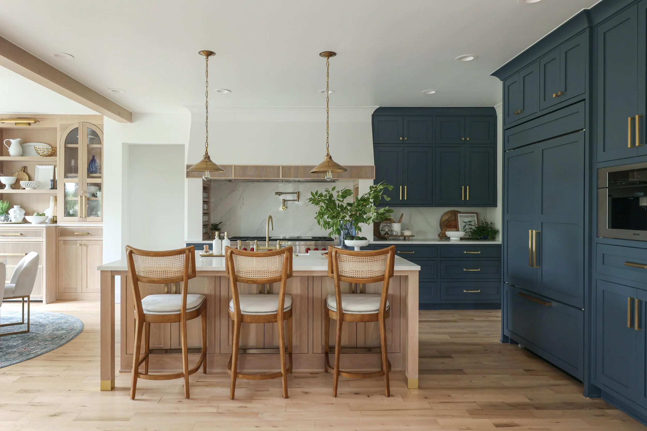 Paint + Oak Harmony