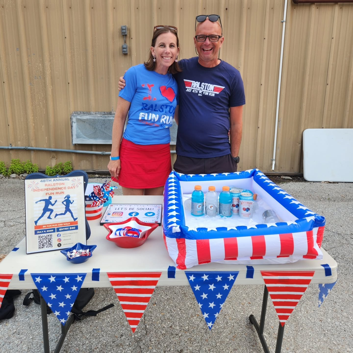 Start your 4th of July with a bang! 🇺🇸🎆

Join us and our friends for the 48th Annual Ralston Independence Day Fun Run/Walk on Friday, July 4th!
Choose between a 3-mile run or a 1-mile walk &mdash; bring the family, the neighbors, and your patrioti
