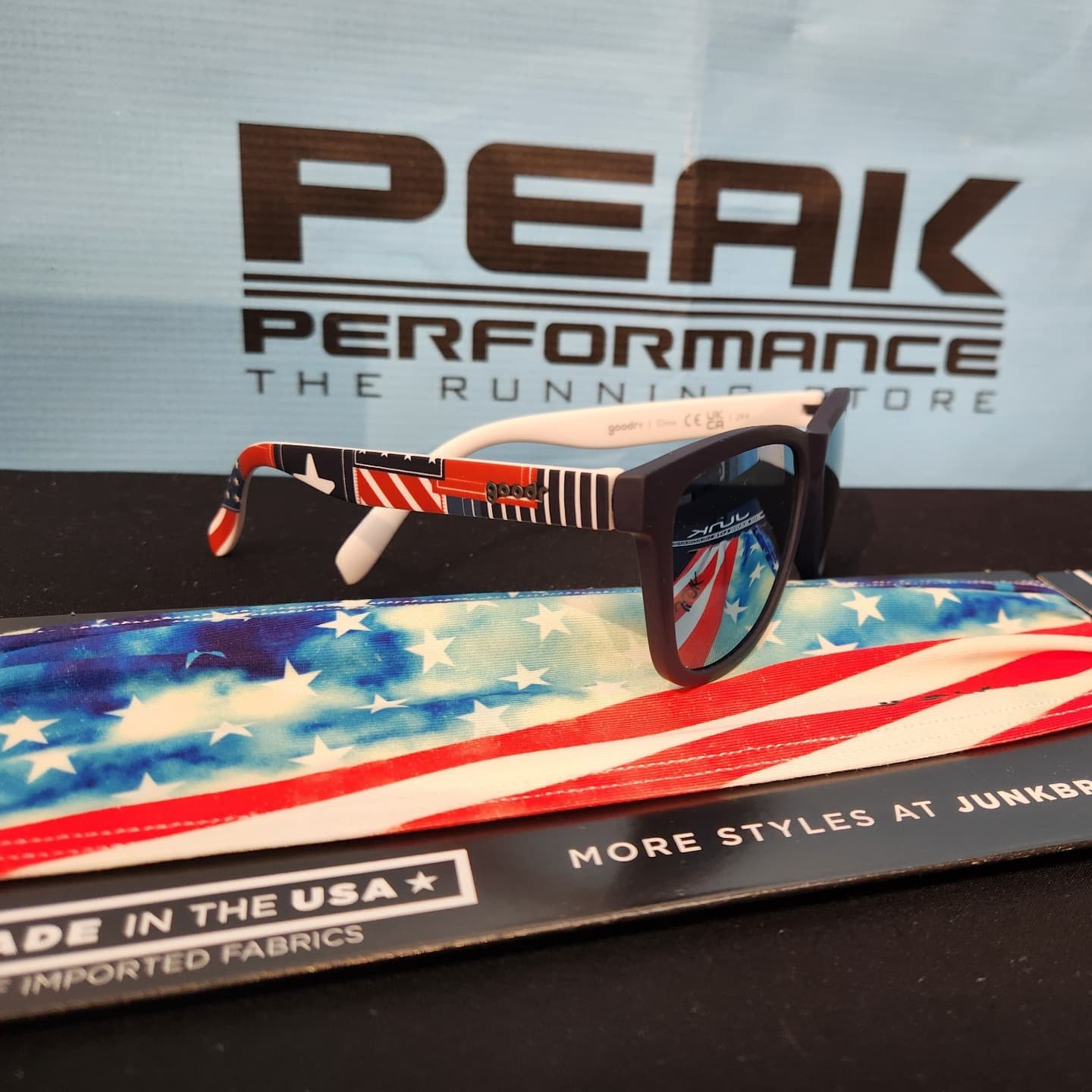 🇺🇸✨ Ready to rep the red, white, and blue? ✨🇺🇸

Run 2 Peak for all your patriotic gear &mdash; from stars-and-stripes shorts to the most festive Goodr shades &mdash; perfect for your Independence Day races, fun runs, and backyard BBQs! 🎆🏃&zwj;♀