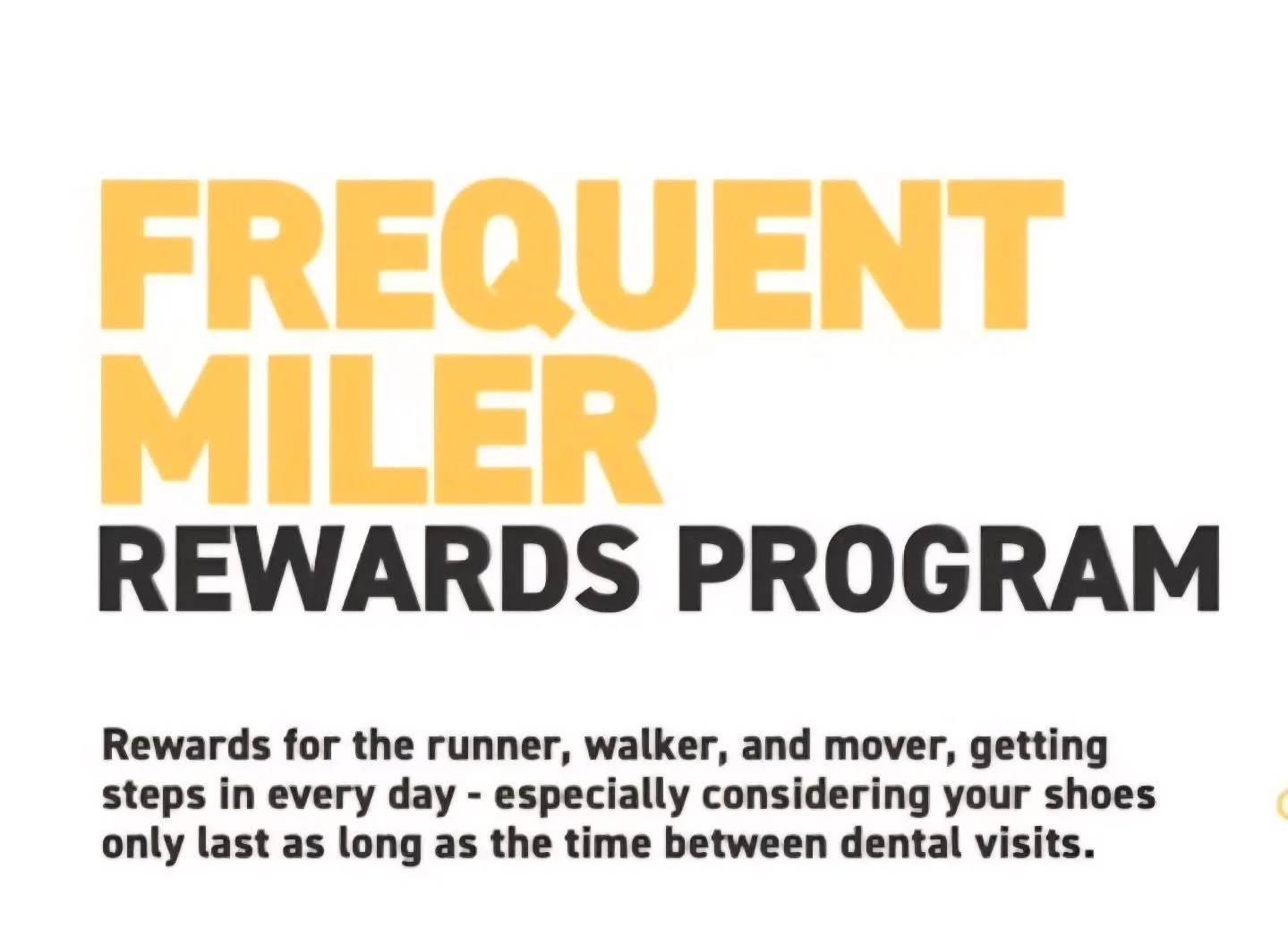 🏃&zwj;♀️ Run More. Earn More. 🏃&zwj;♂️
Introducing The Frequent Miler at Peak Performance!
💰 Earn 1 point per $1 spent in-store or online.
🎯 1,000 points = $75 credit to spend at Peak.
🙌 Referrals earn you extra points when your friends shop!
🛍