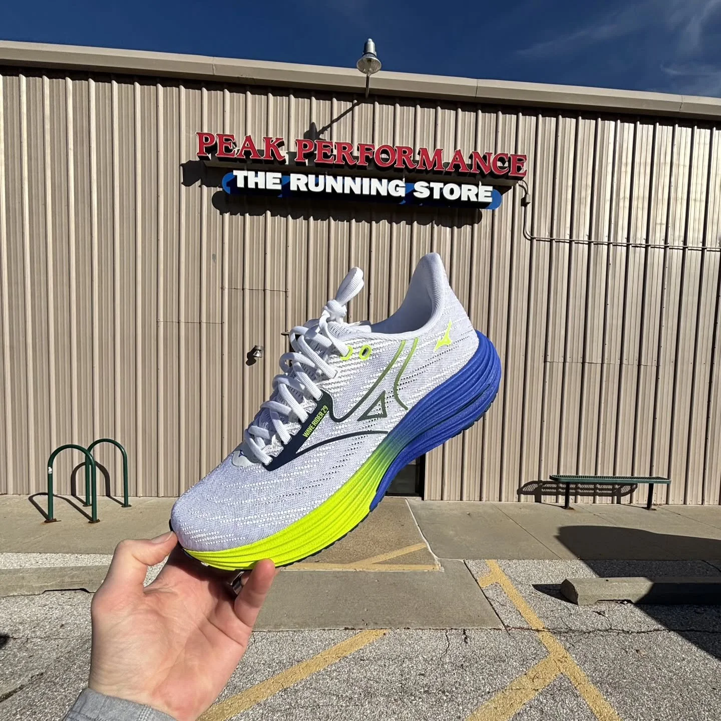 Mizuno Wave Rider 29 has arrived!
Smooth, responsive, and ready for every mile ahead.
Stop in, try them on, and feel the difference. 👟✨
Your next favorite daily trainer just landed at Peak.

#RunWithPeak #MizunoRunning #WaveRider29 OmahaRunners RunN