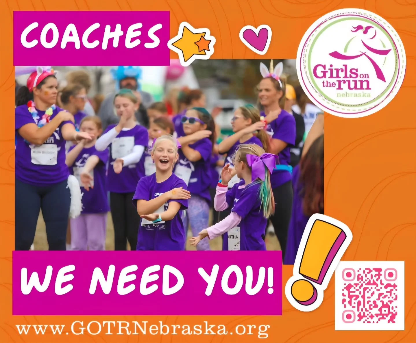 Calling all positive, encouraging leaders! 🌟
Girls on the Run of Nebraska is looking for caring coaches across the Omaha metro this spring&mdash;and Peak Performance is proud to help spread the word.

GOTR empowers elementary-school girls through mo