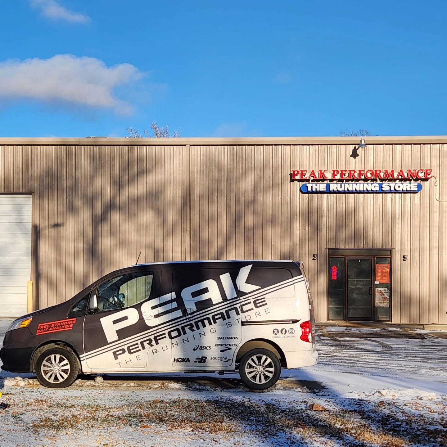 🚚 Exciting News, Omaha! Peak Delivers! ❄️

Cold temps, cozy nights, and&hellip; zero desire to leave the house? We get it.
That&rsquo;s why Peak Performance is now offering local delivery for your next pair of fresh steps!

We have our trusty little