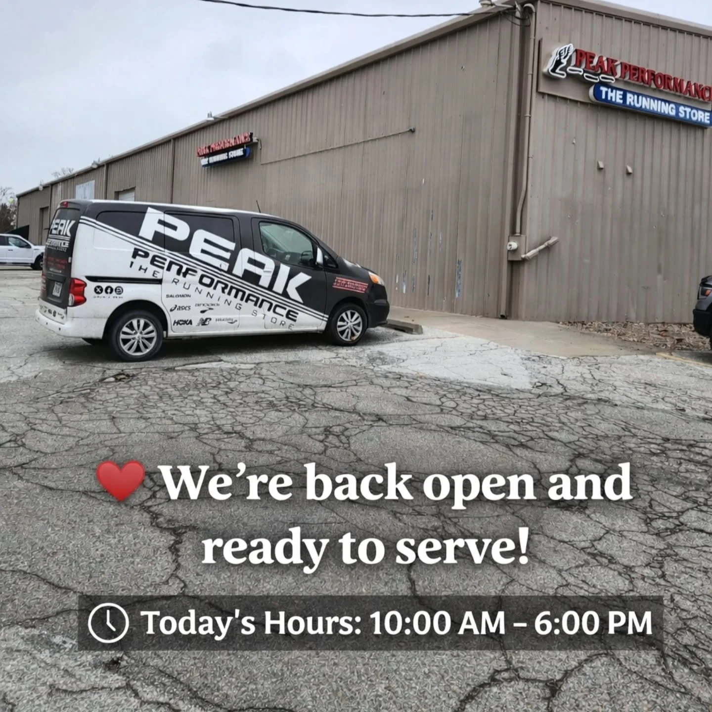 🎄❤️ We&rsquo;re back open and ready to serve!

Hope you had a wonderful Christmas filled with rest, family, and maybe a few holiday miles. We&rsquo;re back in-store and ready to help you gear up for winter running and all the goals ahead.

🕙 Today&