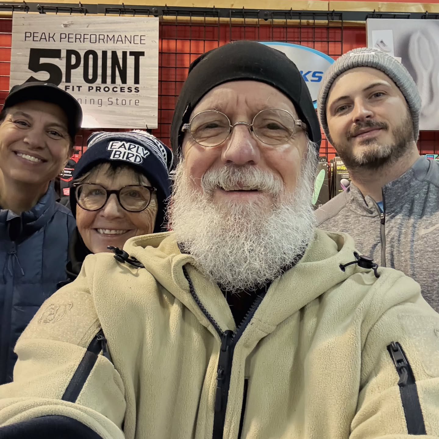 This is what mental toughness looks like. 🥶💪
Single-digit temps.
Below-zero feels like with the wind.
And this crew still showed up for the Peak West Group Run with Coach Carl.

As Coach Carl says:
&ldquo;Temperature (like age!) is just a number.&r