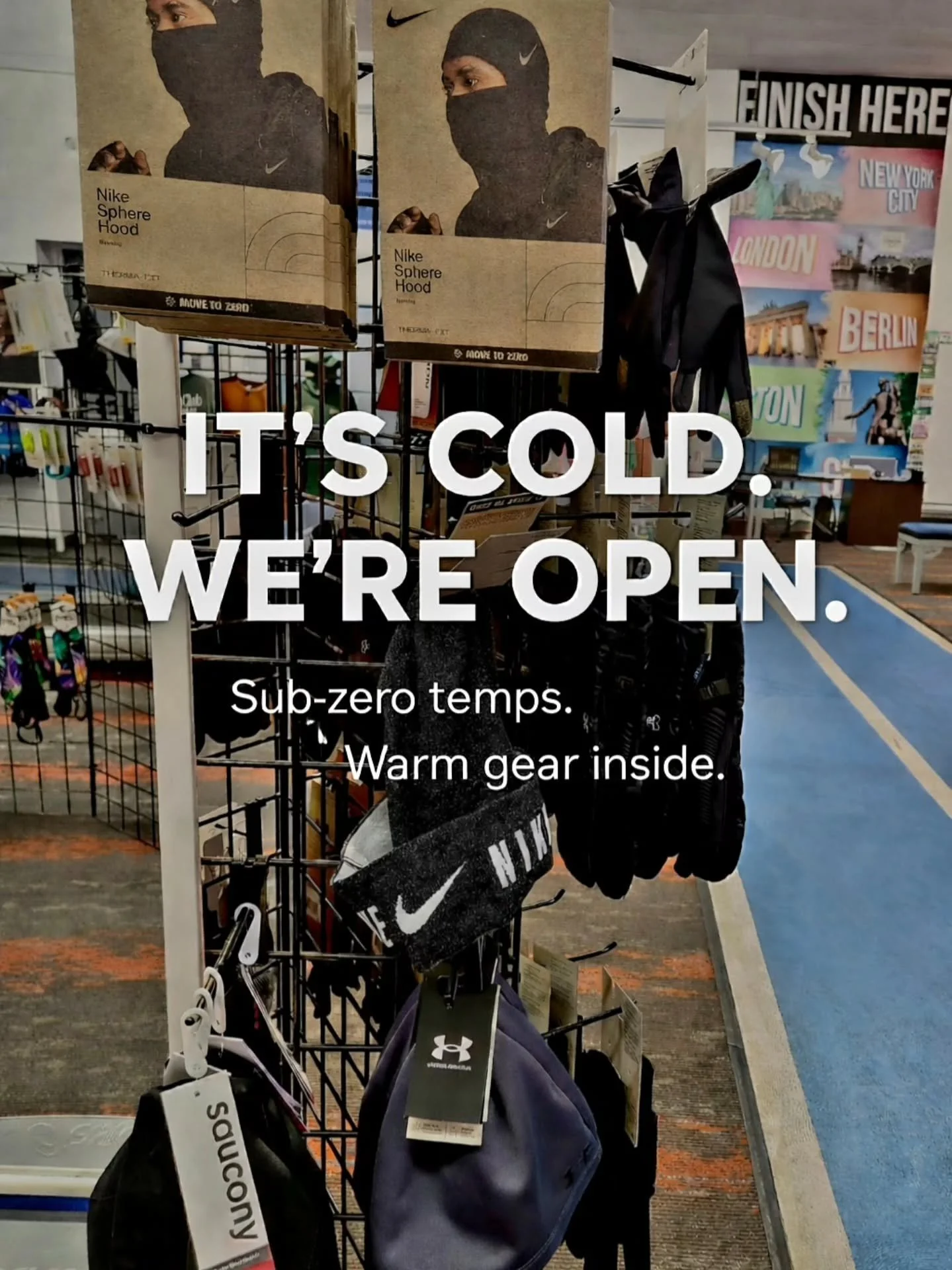 It&rsquo;s cold. Like don&rsquo;t linger outside cold. ❄️

Schools are closed, but Peak is open today &mdash; warm store, winter gear, and friendly faces inside.

#PeakPerformance #OmahaRunners #WinterMiles #RunLocal