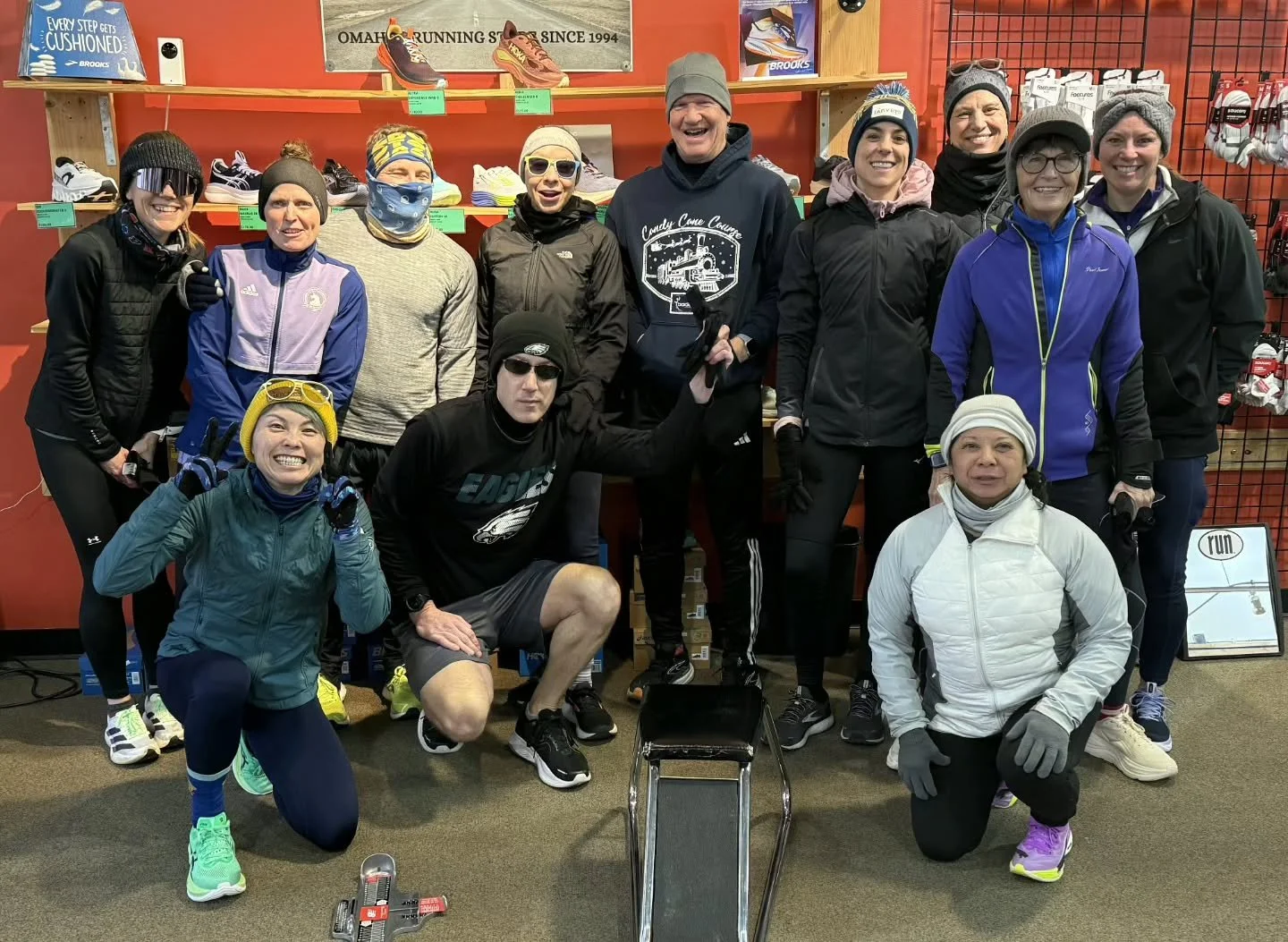 WEST GROUP RUN UPDATE

With Saturday morning temps forecast at 0&deg; (feels like -9&deg;), Coach Carl has decided to postpone the Peak West Group Run for safety.

We&rsquo;ll be back next Saturday at 8 AM, ready to show up together.

&ldquo;Showing 
