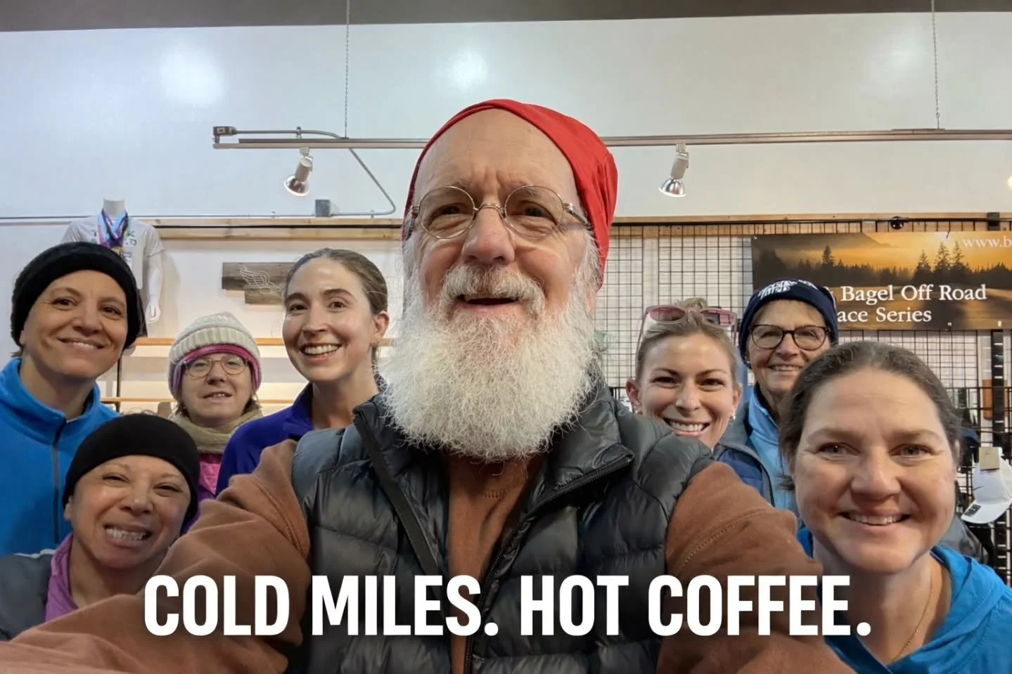 Cold temps. Hot coffee. Good miles. ☕❄️👟
We&rsquo;re running tomorrow at 8 AM for the Peak West Group Run

📍 156th &amp; Maple
All paces welcome. Easy miles.

Coach Carl will be there for all your running questions after the run &mdash; no pressure