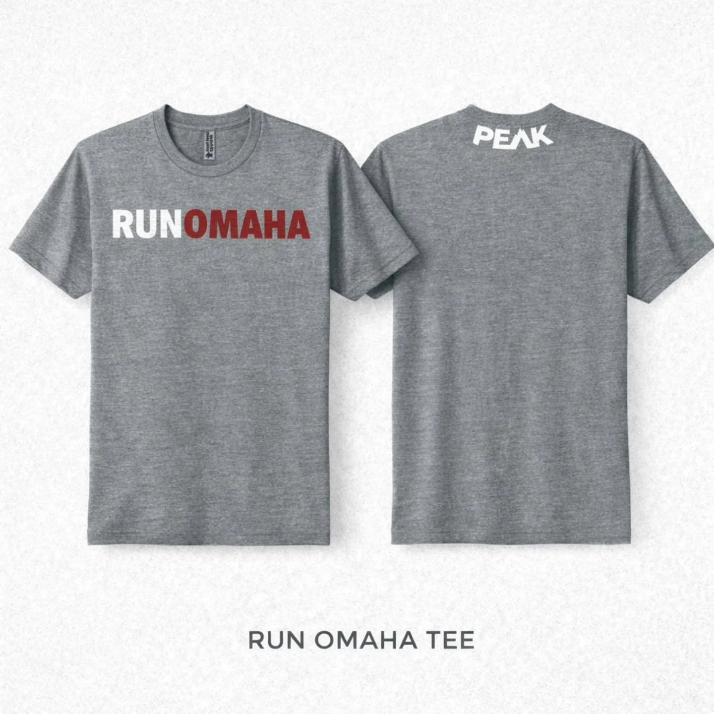 RUN OMAHA.

Neighborhood loops.
Keystone mornings.
Prairie wind days.

Part of our limited pre-order drop &mdash; open through March 8.

We print what the community supports.

Reserve yours here &rarr; run2peak.com/merchstore (link in bio)
