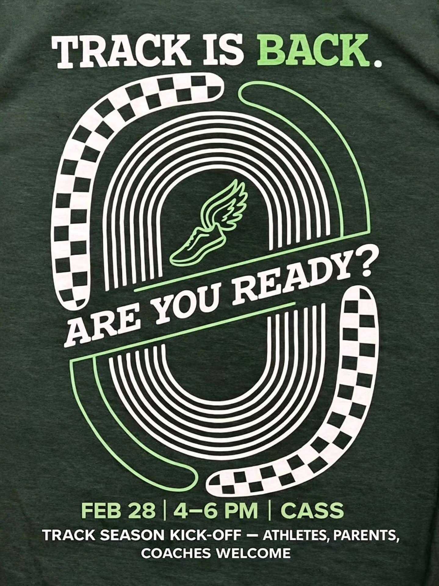 TRACK IS BACK. ARE YOU READY?

Spikes. Splits. Starting lines.
It&rsquo;s that time again.

Whether you&rsquo;re chasing a PR, building your base, or stepping onto the track for the first time this season &mdash; we&rsquo;re here for it.

👟 Proper f
