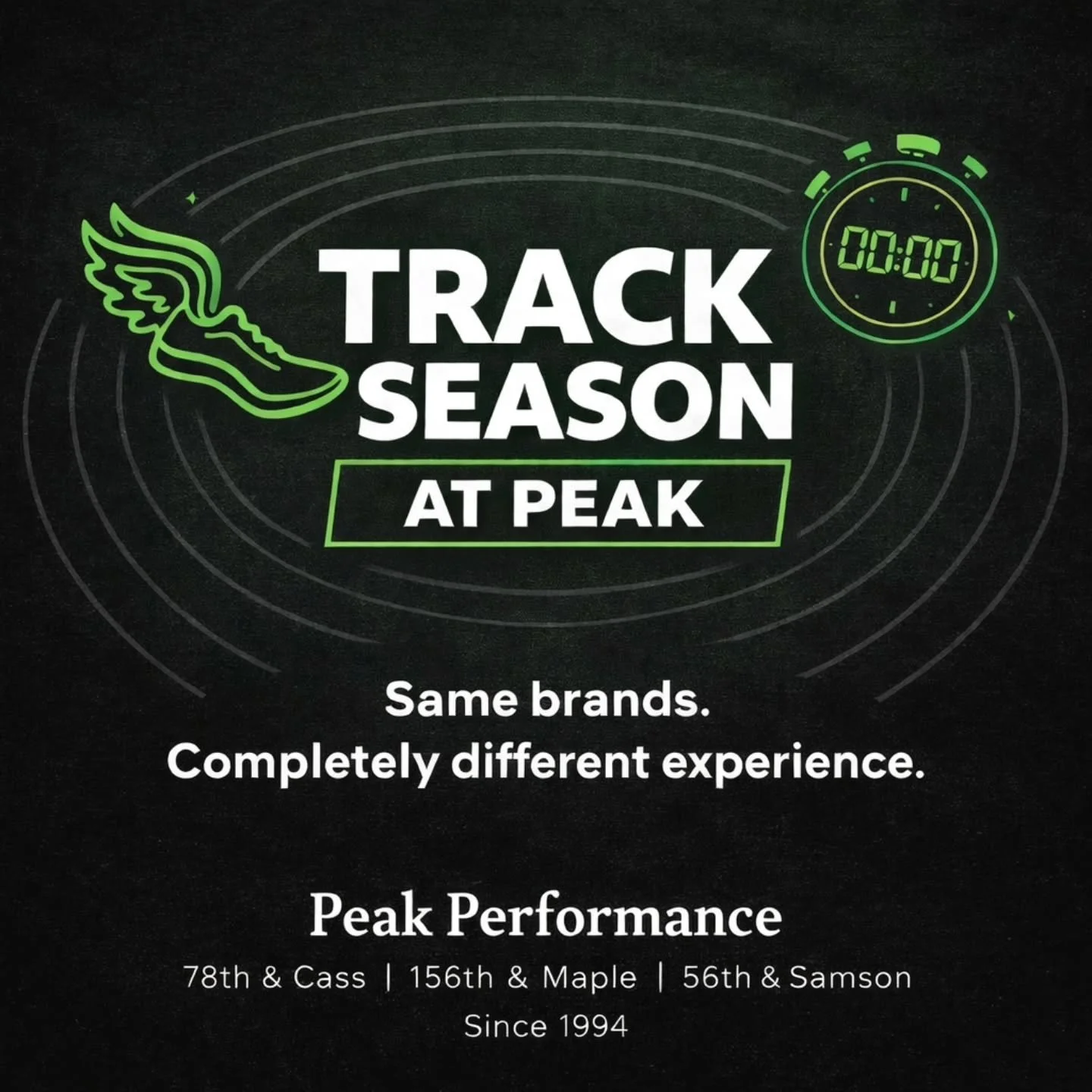 Track season is here.
And practice just got real.

We&rsquo;re seeing it every day&mdash;
Athletes realizing their shoes aren&rsquo;t cutting it anymore.

⚠️ Worn-out trainers
⚠️ Wrong spikes for their events
⚠️ No rotation = higher injury risk

This