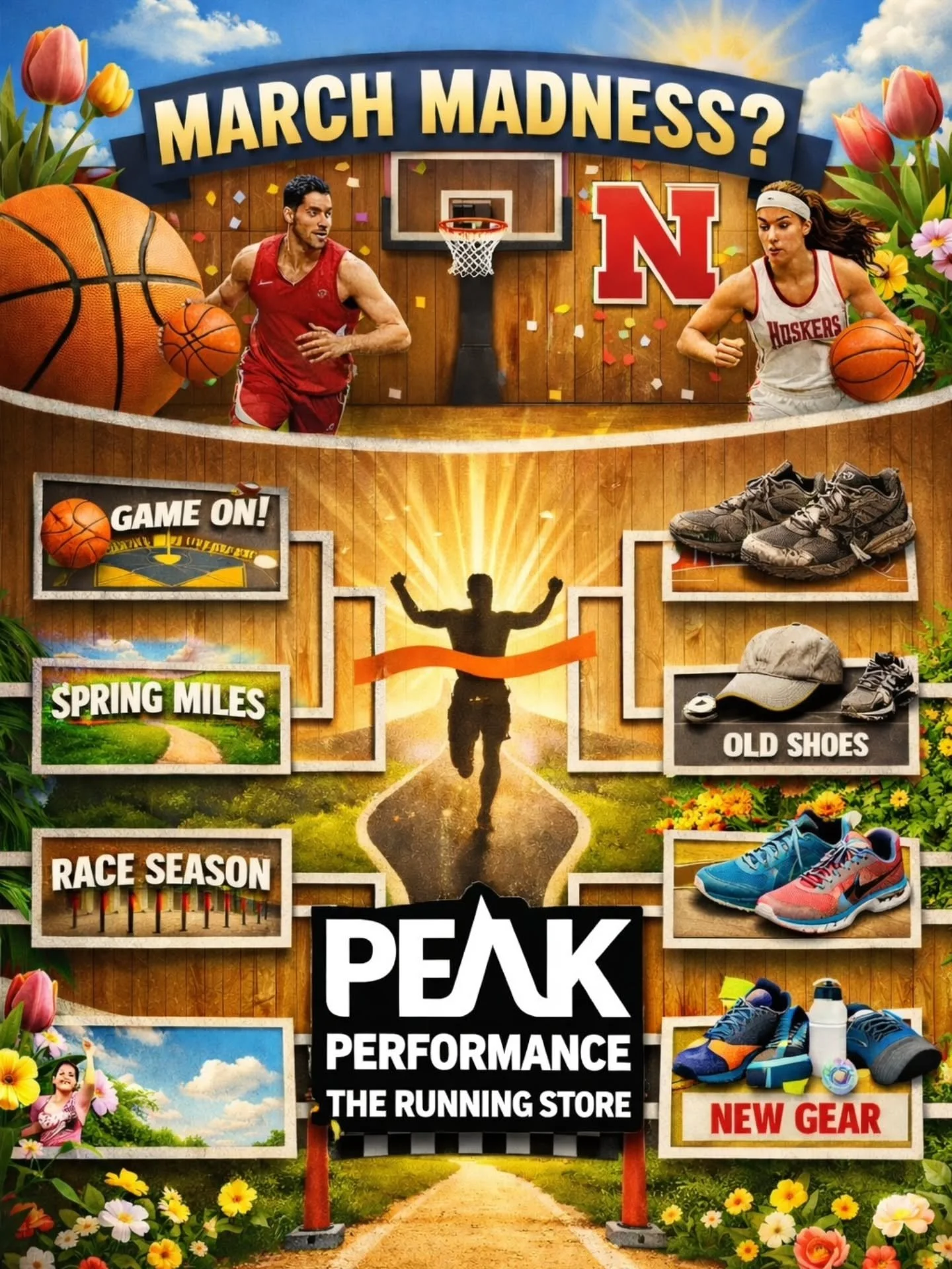 🏀 MARCH IS MADNESS&hellip; AND SO IS RUNNING SEASON 🌤️🏃&zwj;♂️

Brackets are busted.
Weather is warming.
Miles are calling.

Good luck to the Huskers men&rsquo;s &amp; women&rsquo;s teams as they dance into March 💃🕺&mdash;we&rsquo;re cheering yo