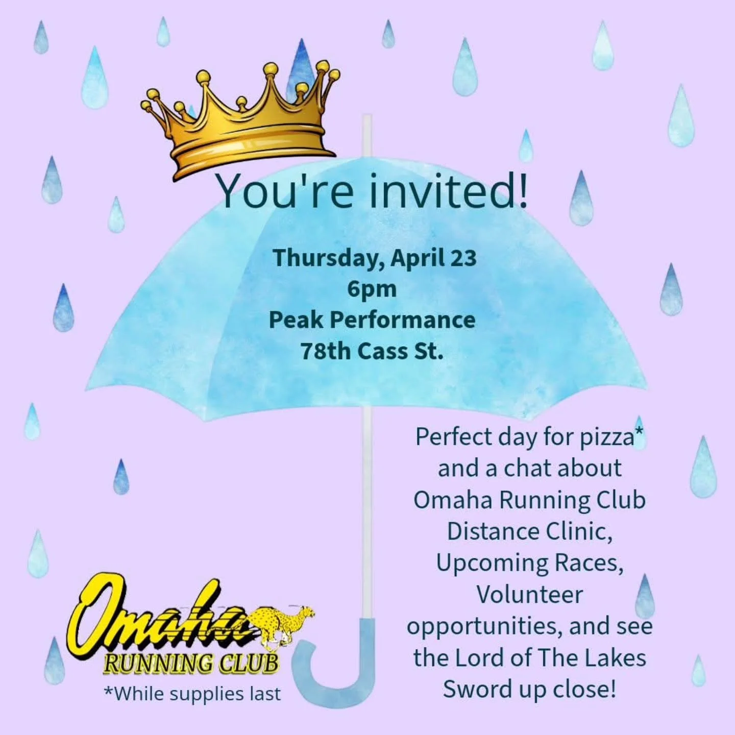 Thinking about getting more consistent with your running this season?

The Omaha Running Club Distance Clinic is open to all levels and built to help you stay accountable all summer long &mdash; whether you&rsquo;re training for your first race or yo