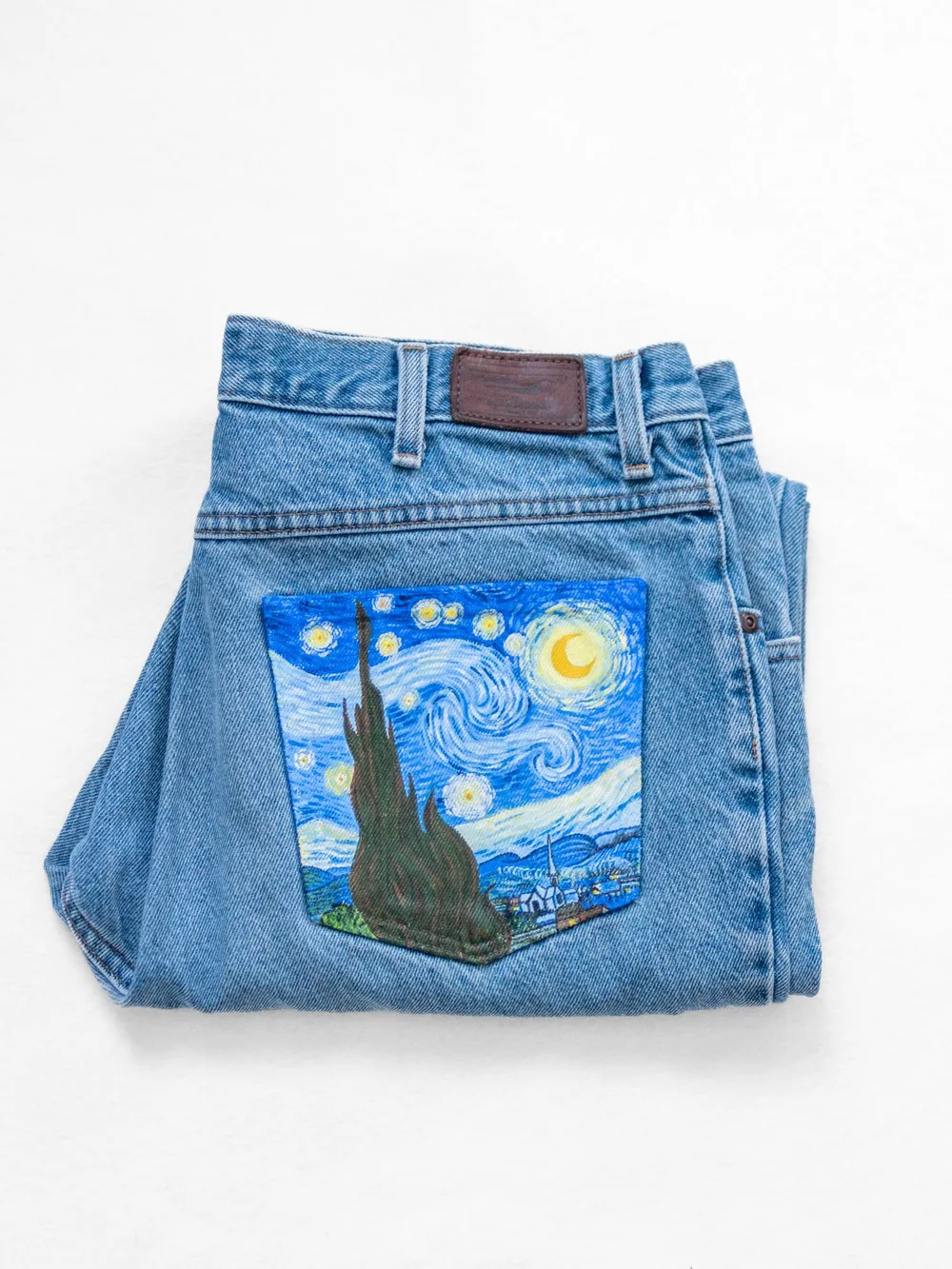 How To Paint Denim Jeans and Jackets