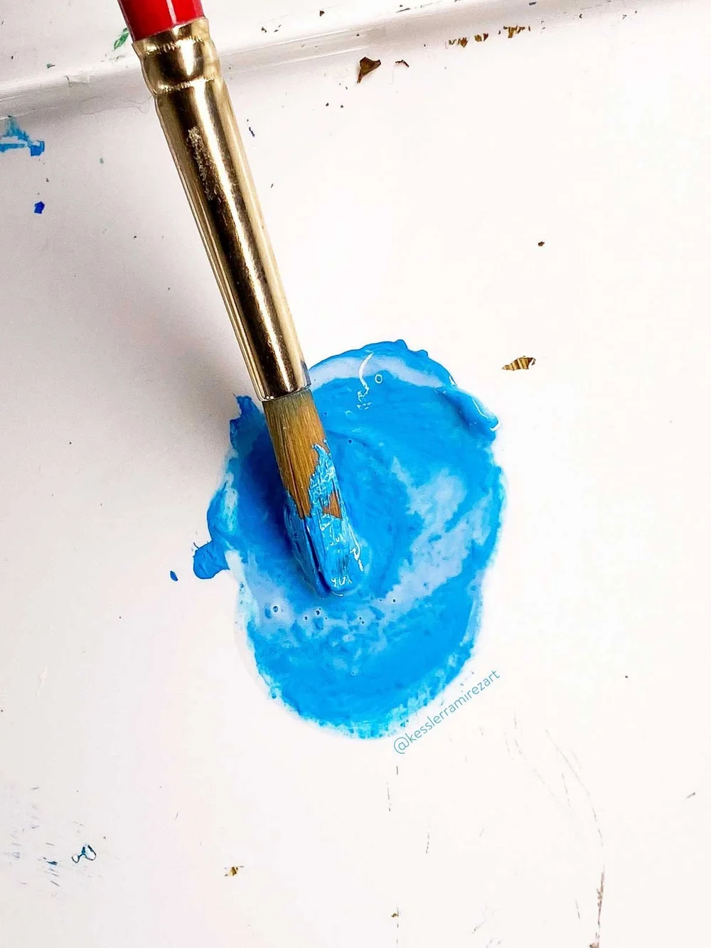 How To Use Fabric Medium For Painted Denim