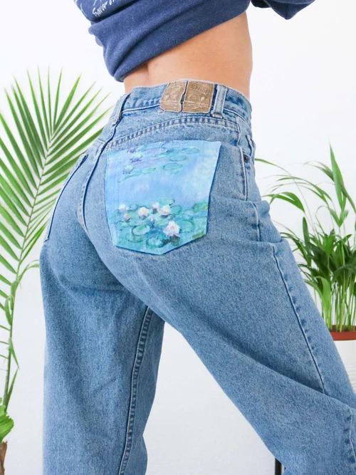 How to Avoid Cracking in Painted Denim