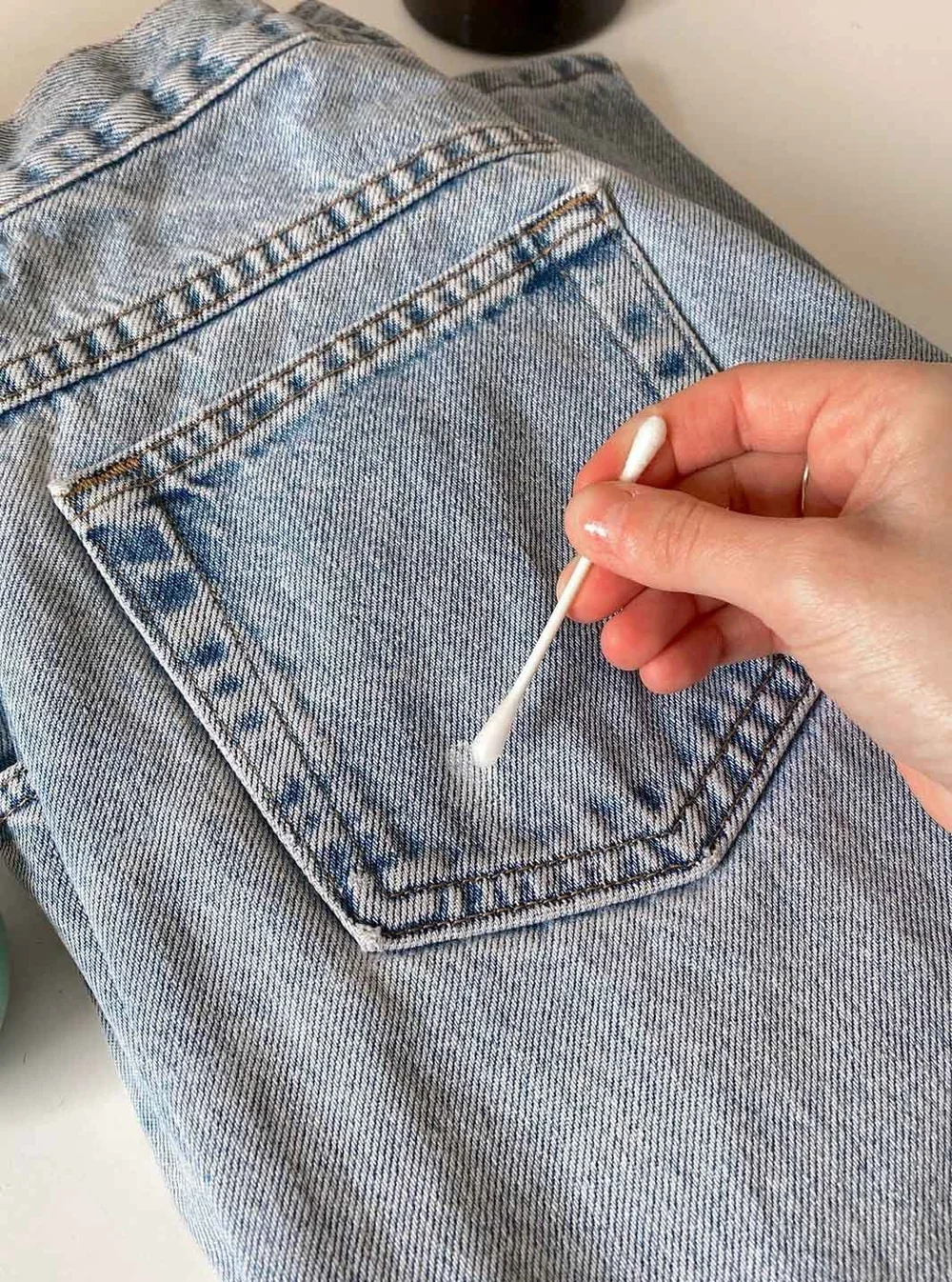 How to Fix Mistakes on Painted Denim