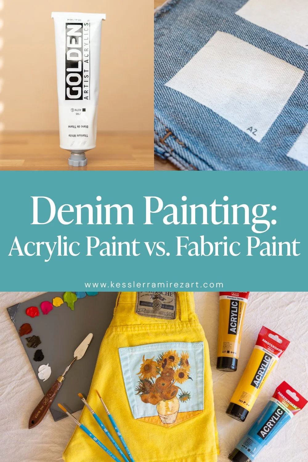 Best Paint For Denim: Acrylic vs. Fabric Paint
