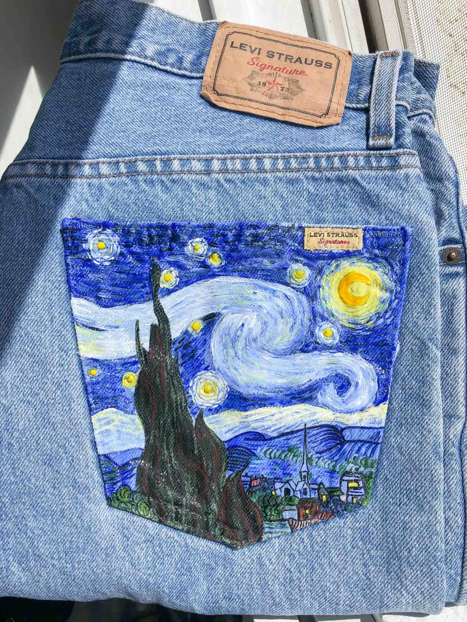 Tips For Painting Details on Denim