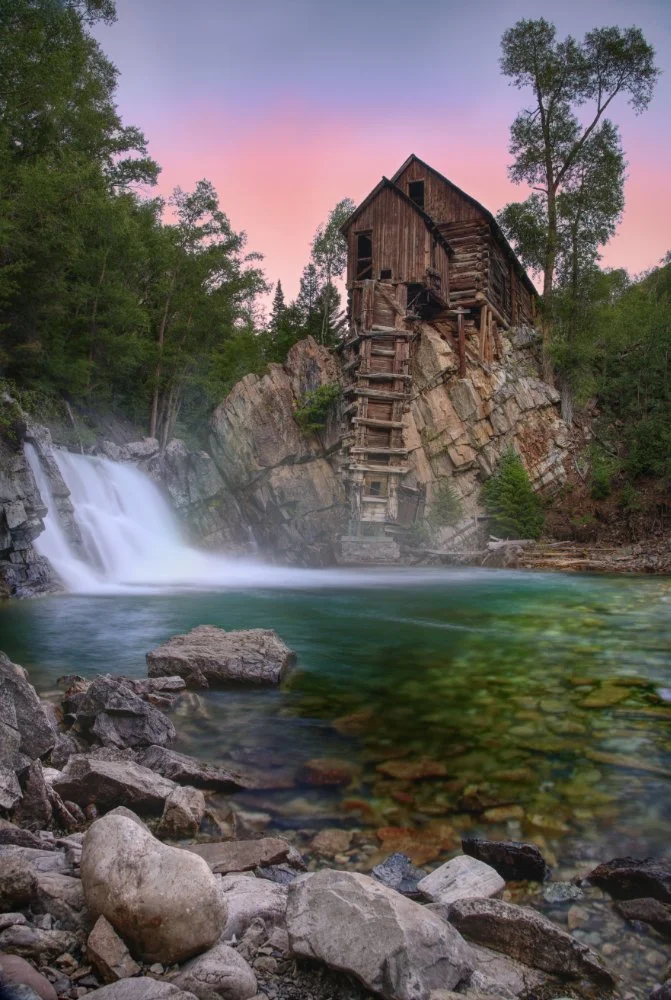 Crystal Mill Sunset