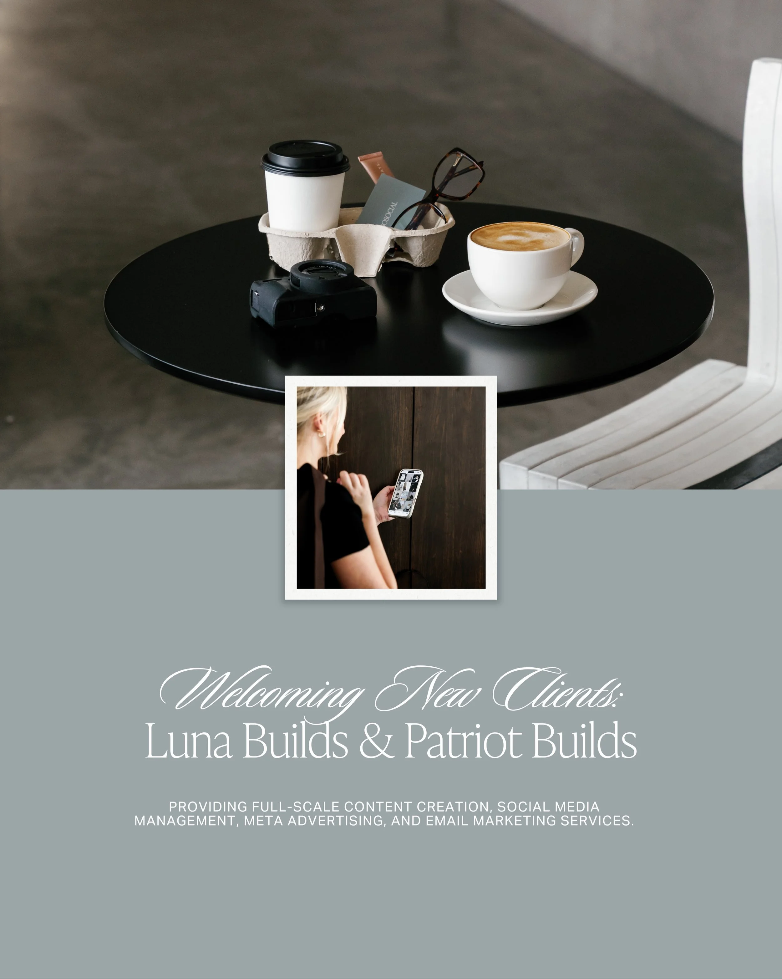 We&rsquo;re excited to welcome Patriot Builds and their sister company, Luna Builds to SoSocial.&nbsp;

From custom sunrooms and patios to stunning outdoor living spaces, we&rsquo;re looking forward to helping share the incredible work they&rsquo;ve 