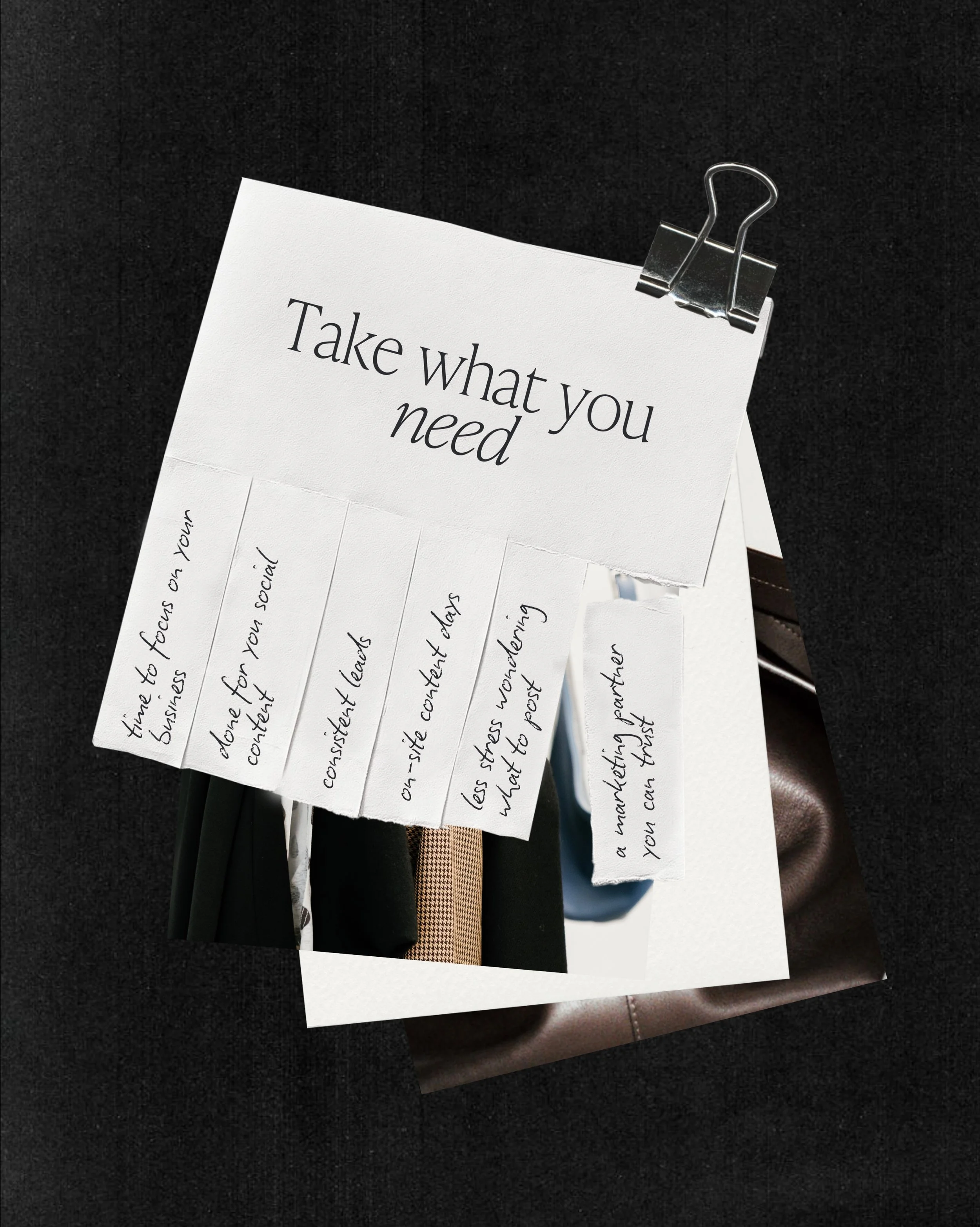 Which are you taking? ✂️ 

For many of our clients, the real value is peace of mind. 

Knowing their social media is taken care of gives them more time and energy to focus on serving their customers, leading their team, and growing their business.