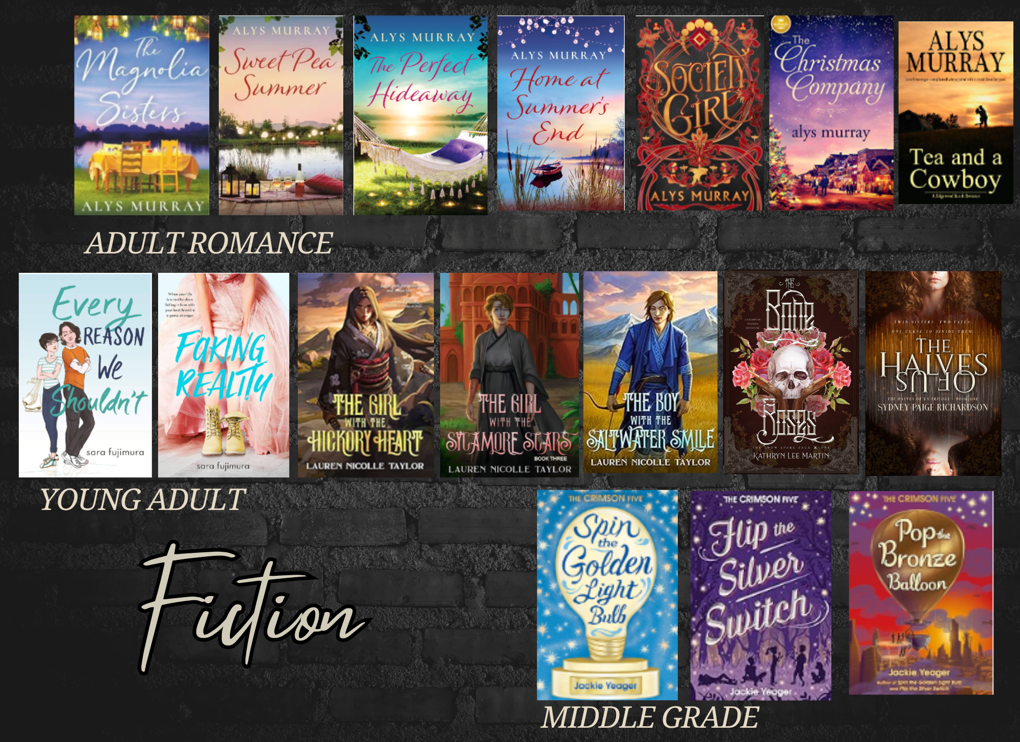 Books I've Represented