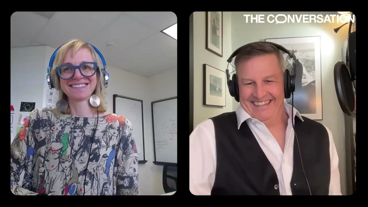 Check out the full interview between Dr. Robertson-Anderson and the hosts of The Conversation here.