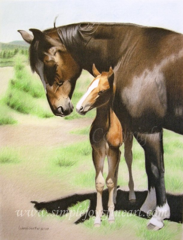 "Tender Moment", Giclee Print